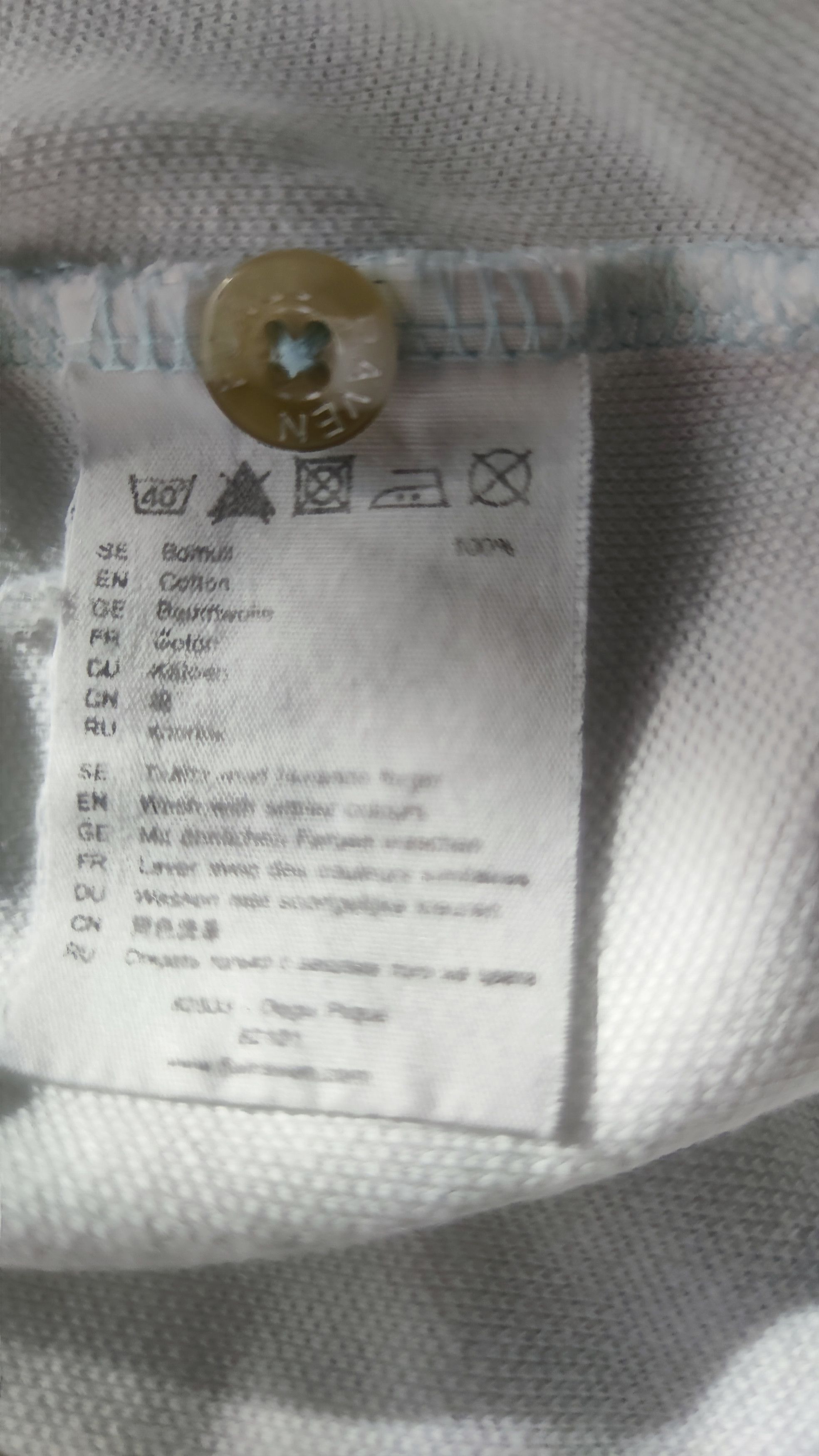 Fjallraven FJALLRAVEN Polo Shirt White Size US L / EU 52-54 / 3 - 4 Thumbnail
