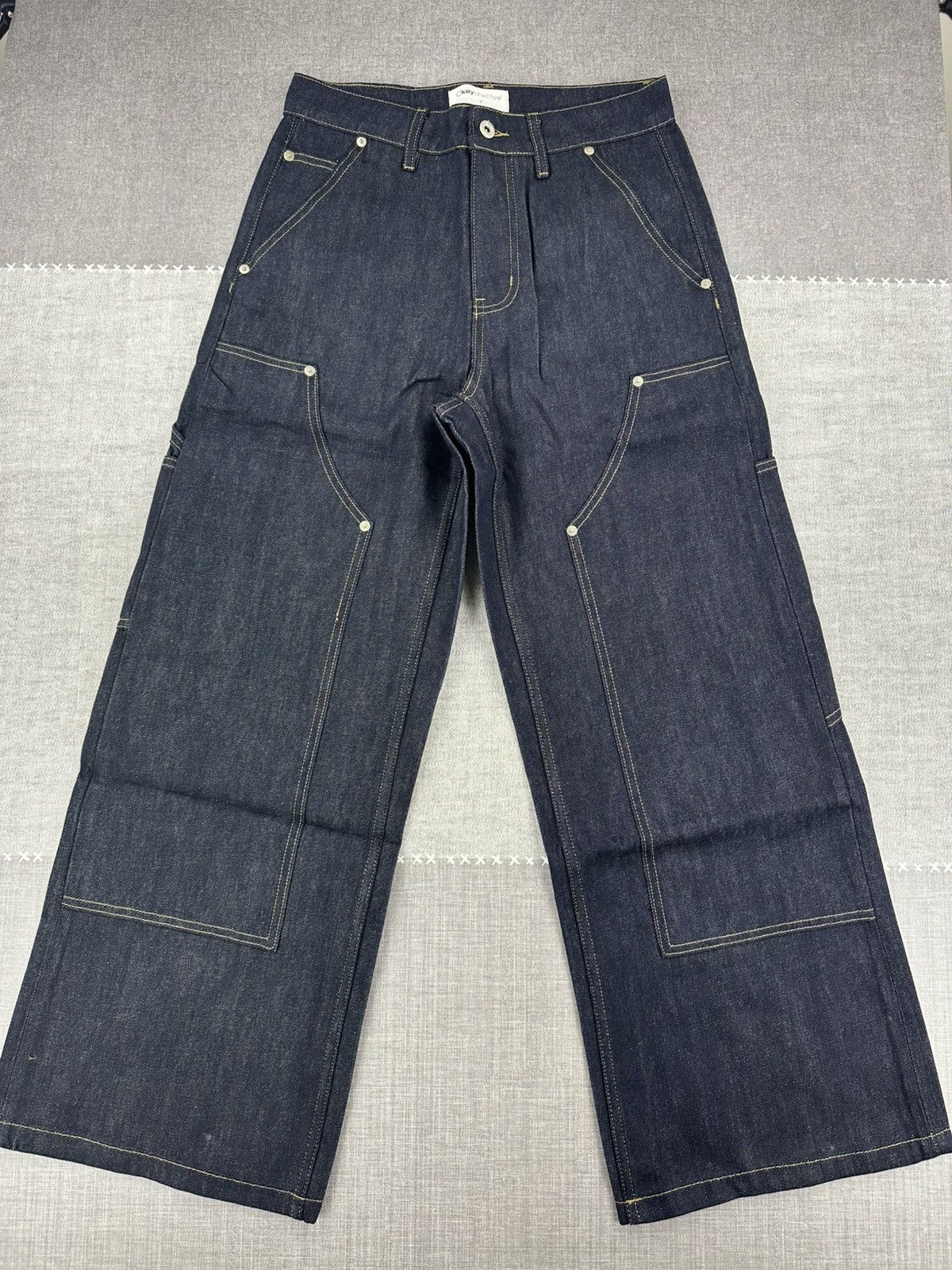 Other OkaythxBye Jeans Double Knee Raw Denim 13oz Selvedge S Size US 30 / EU 46 - 1 Thumbnail