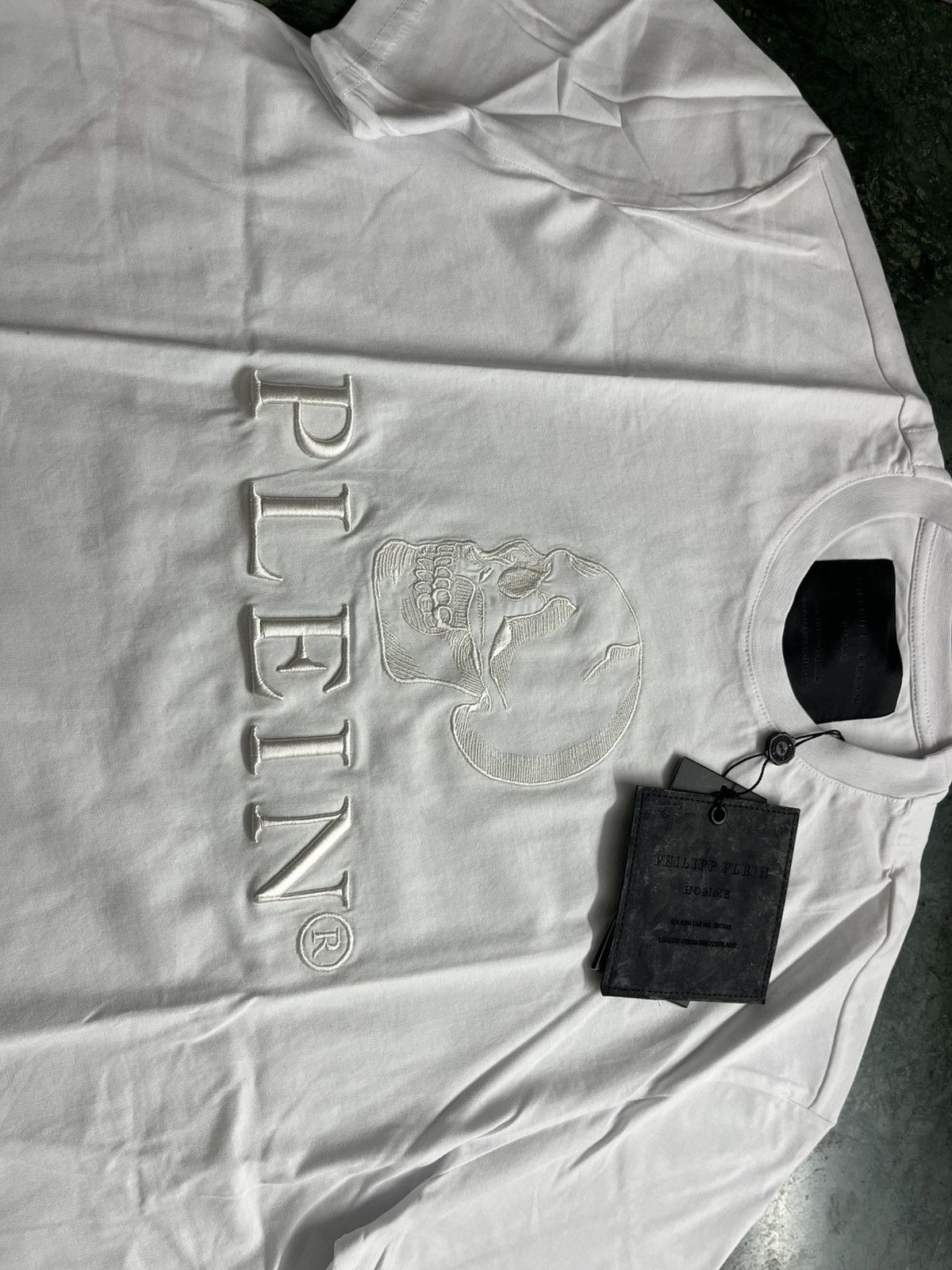Philipp Plein Plein skull logo tshirt Philipp plein Size US S / EU 44-46 / 1 - 3 Thumbnail