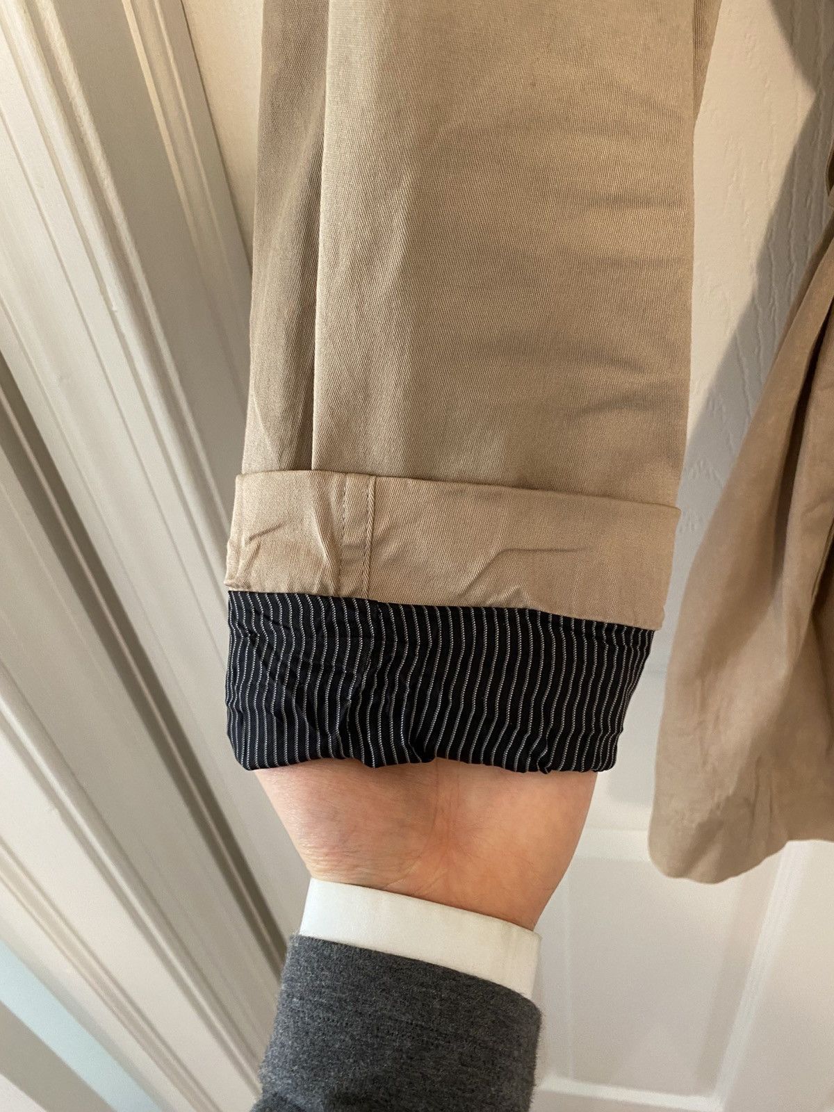 Dior Kris van assche era double breasted trench coat Size US M / EU 48-50 / 2 - 19 Thumbnail