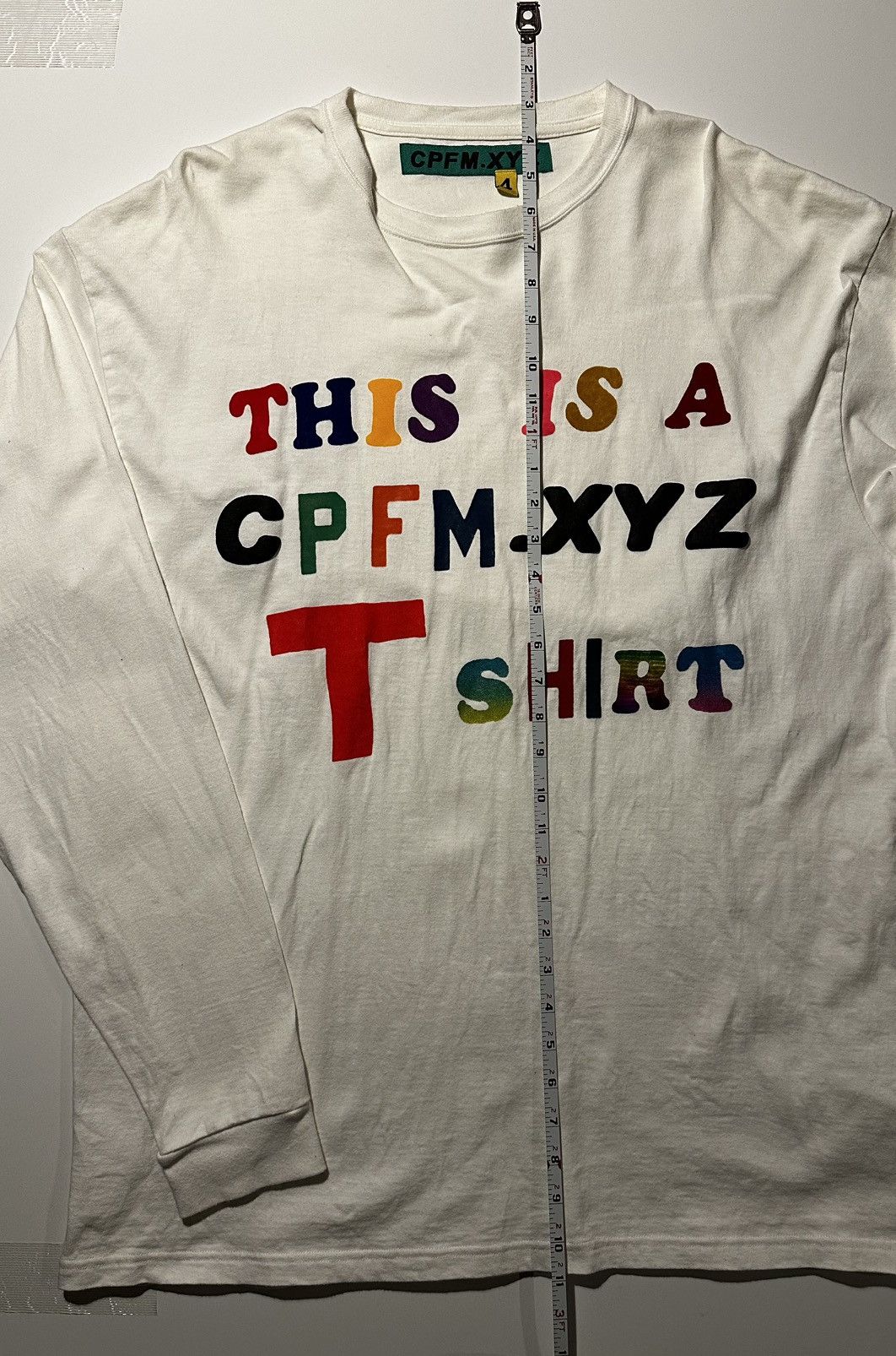 Cactus Plant Flea Market × Human Made THIS IS A CPFM.XYZ T SHIRT Size US XL / EU 56 / 4 - 3 Thumbnail