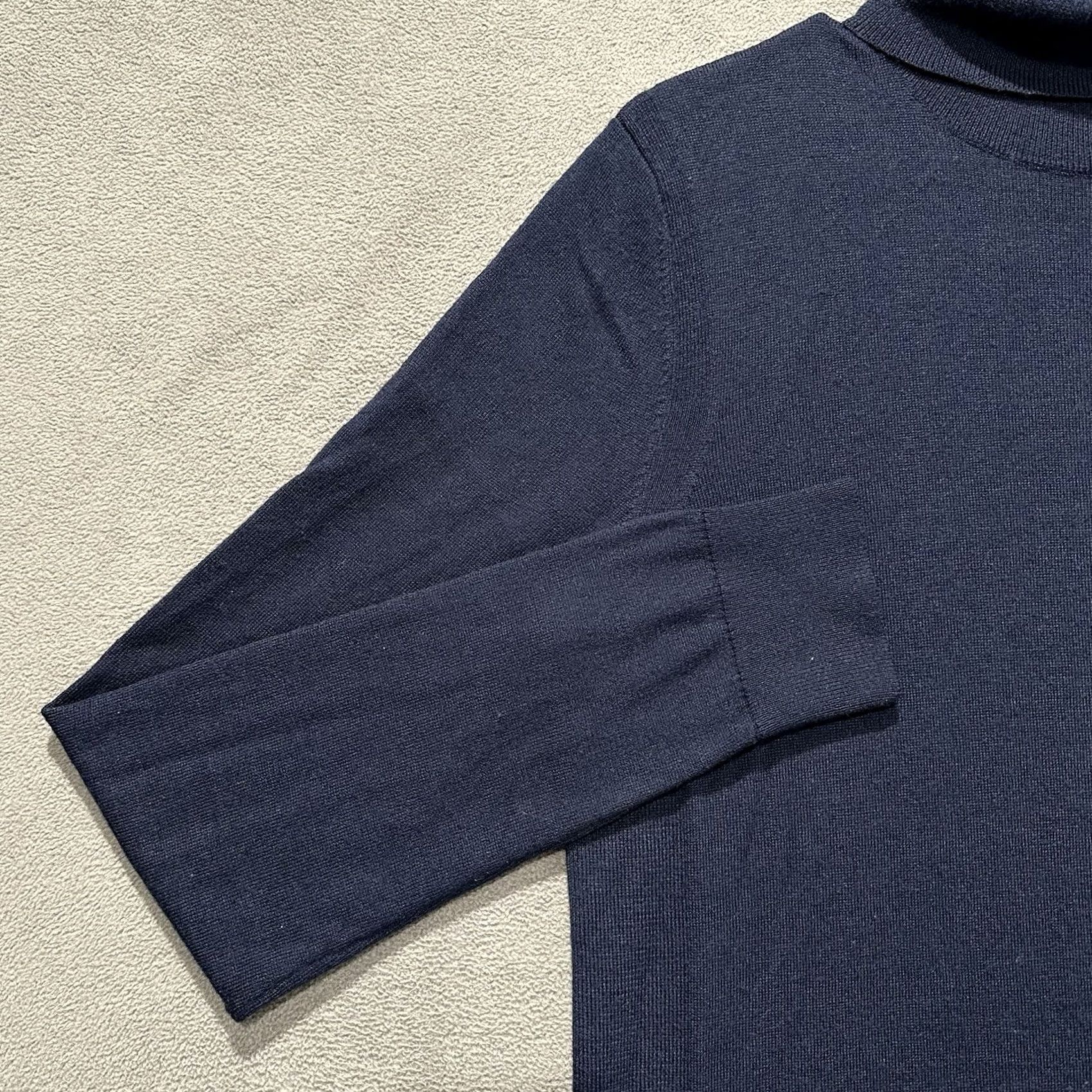 Express Express Sweater Mens LT Blue Turtleneck Merino Wool Long Sleeve Pullover Casual Size US L / EU 52-54 / 3 - 5 Thumbnail