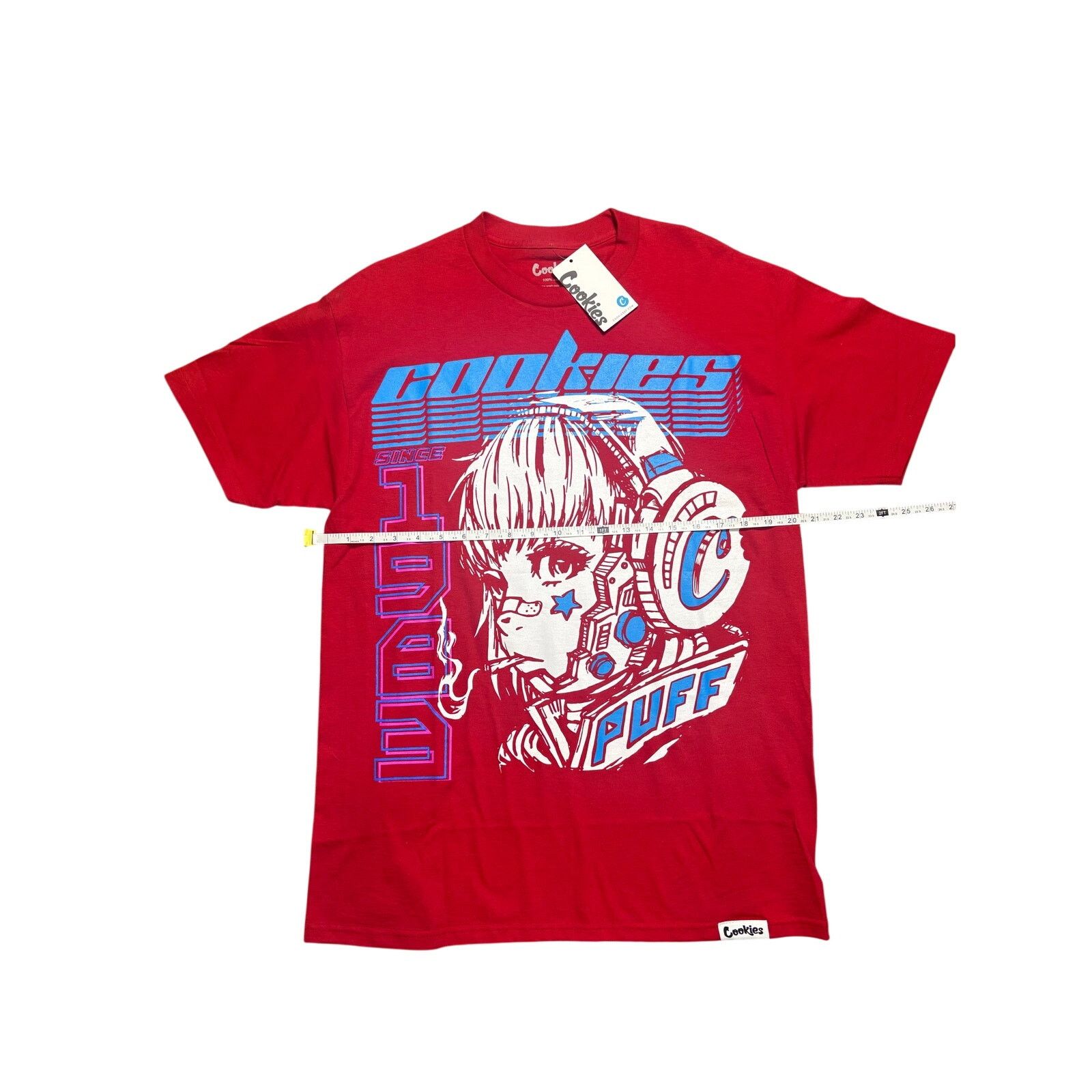 Cookies NWT Men's Cookies Red T-Shirt - Size Large, 100% Cotton Size US L / EU 52-54 / 3 - 4 Thumbnail