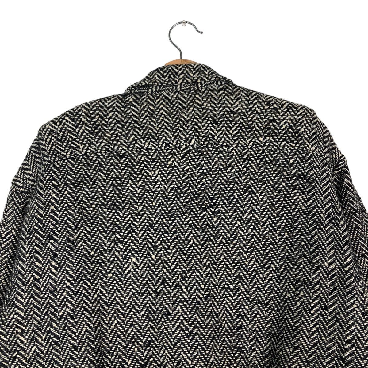 Issey Miyake 🔥Vintge Wool Bomber Jacket Herringbone Reor Japan Made Size US M / EU 48-50 / 2 - 9 Thumbnail