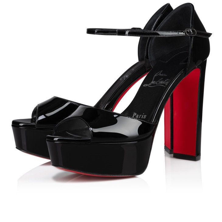 Christian Louboutin Sandaloo in Patent Leather Size US 5 / IT 35 - 2 Thumbnail