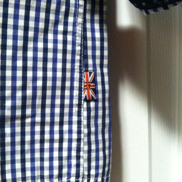 English Laundry ENGLISH LAUNDRY MENS BLUE 100%COTTON CASUAL SHIRT 17/34-35 Size US XL / EU 56 / 4 - 6 Thumbnail