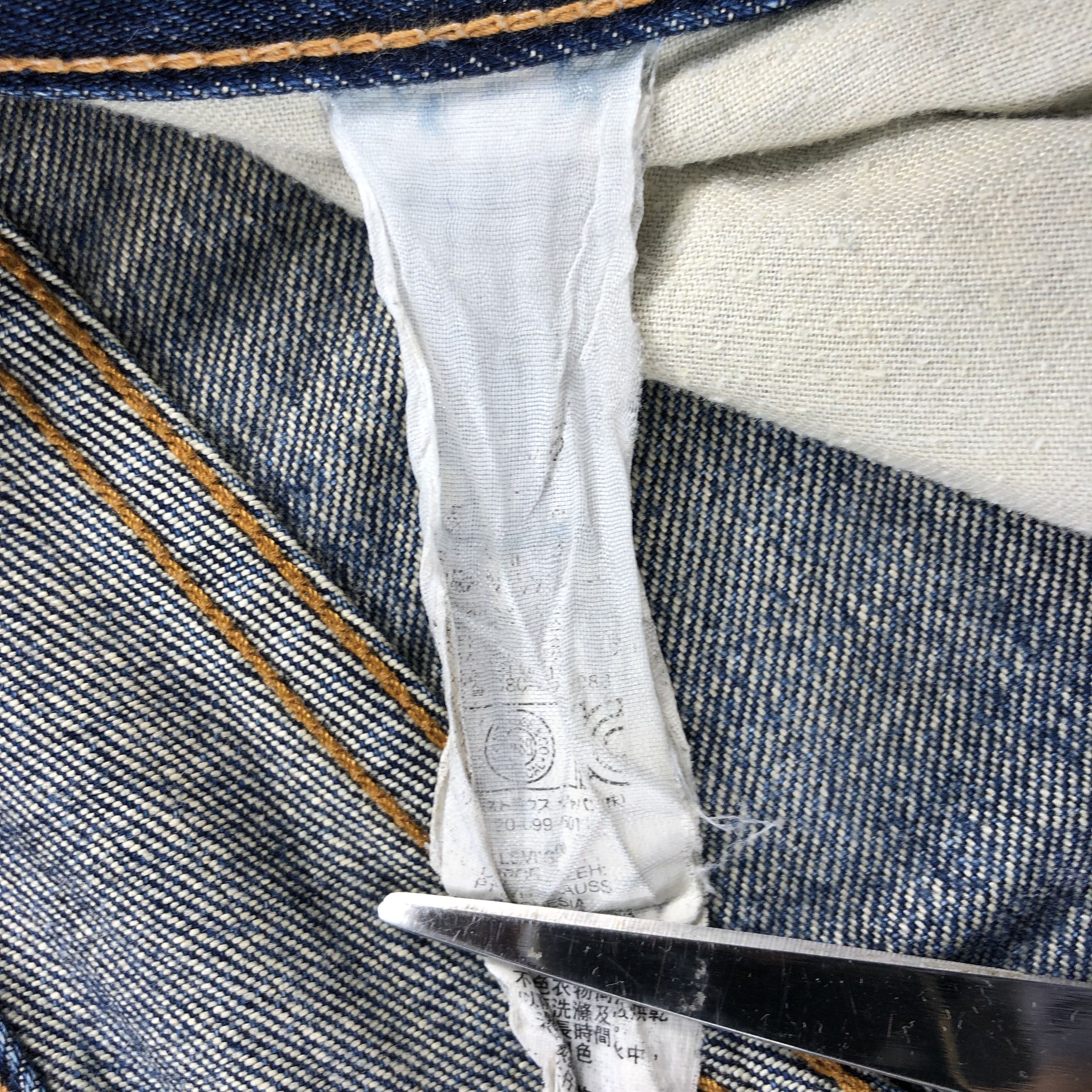 Levi's Vintage Blue Wash Levis 502 Jeans-J1913 Size US 34 / EU 50 - 11 Thumbnail