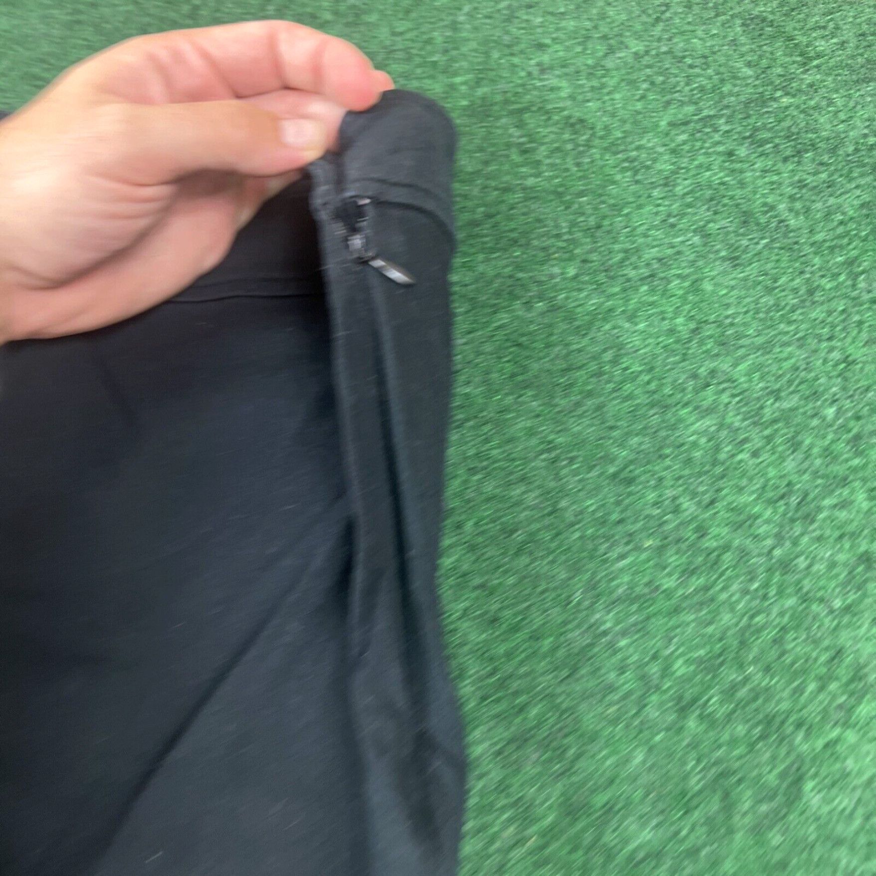 Ralph Lauren LRL Ralph Lauren Women's Size 12 Black Zip Fly Straight Leg Capri Pants Size 34" / US 12 / IT 48 - 4 Thumbnail