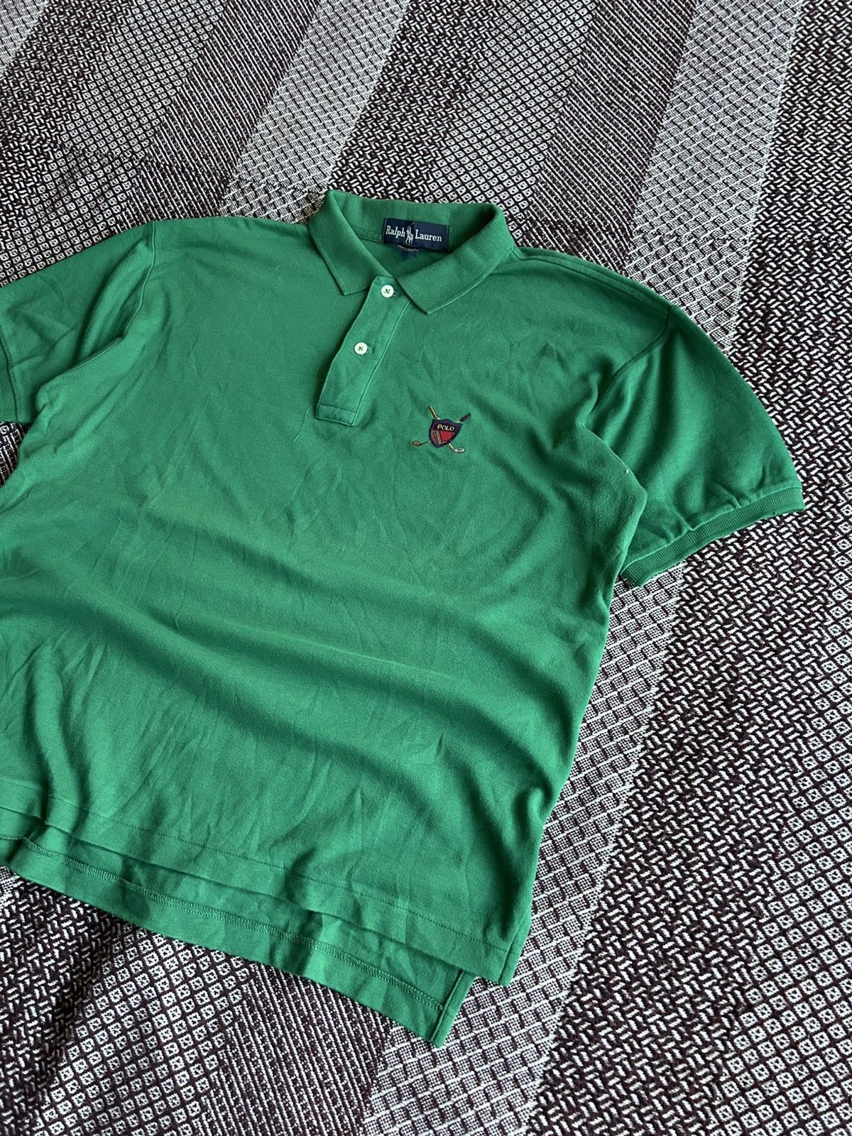 Polo Ralph Lauren Vintage Polo Ralph Lauren Polo Shirt Men’s Basic Streetwear Size US L / EU 52-54 / 3 - 2 Thumbnail
