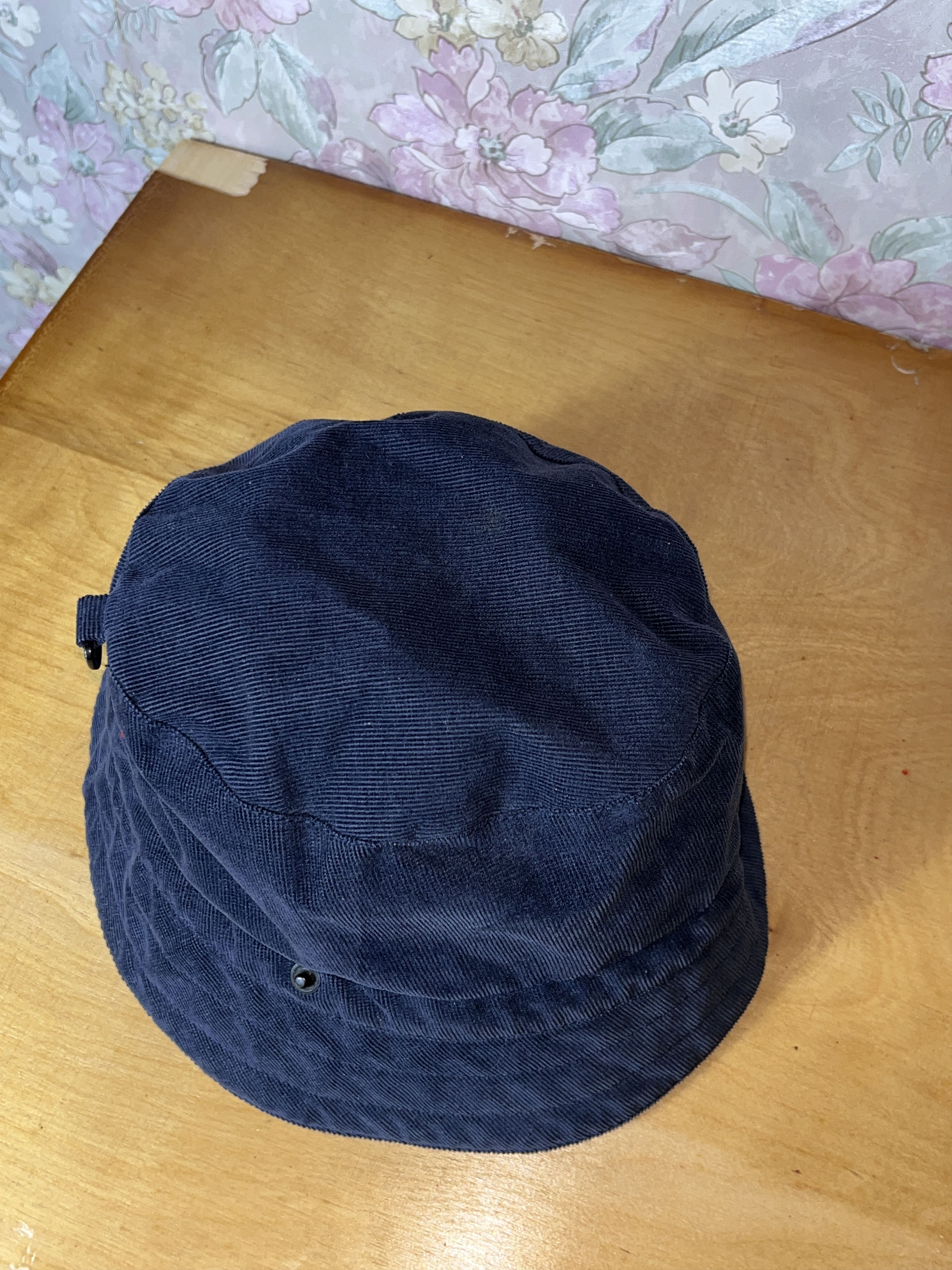 Prada Rare Prada Sport Linea Rossa Corduroy Red Tab Bucket Hat Cap Size ONE SIZE - 10 Thumbnail
