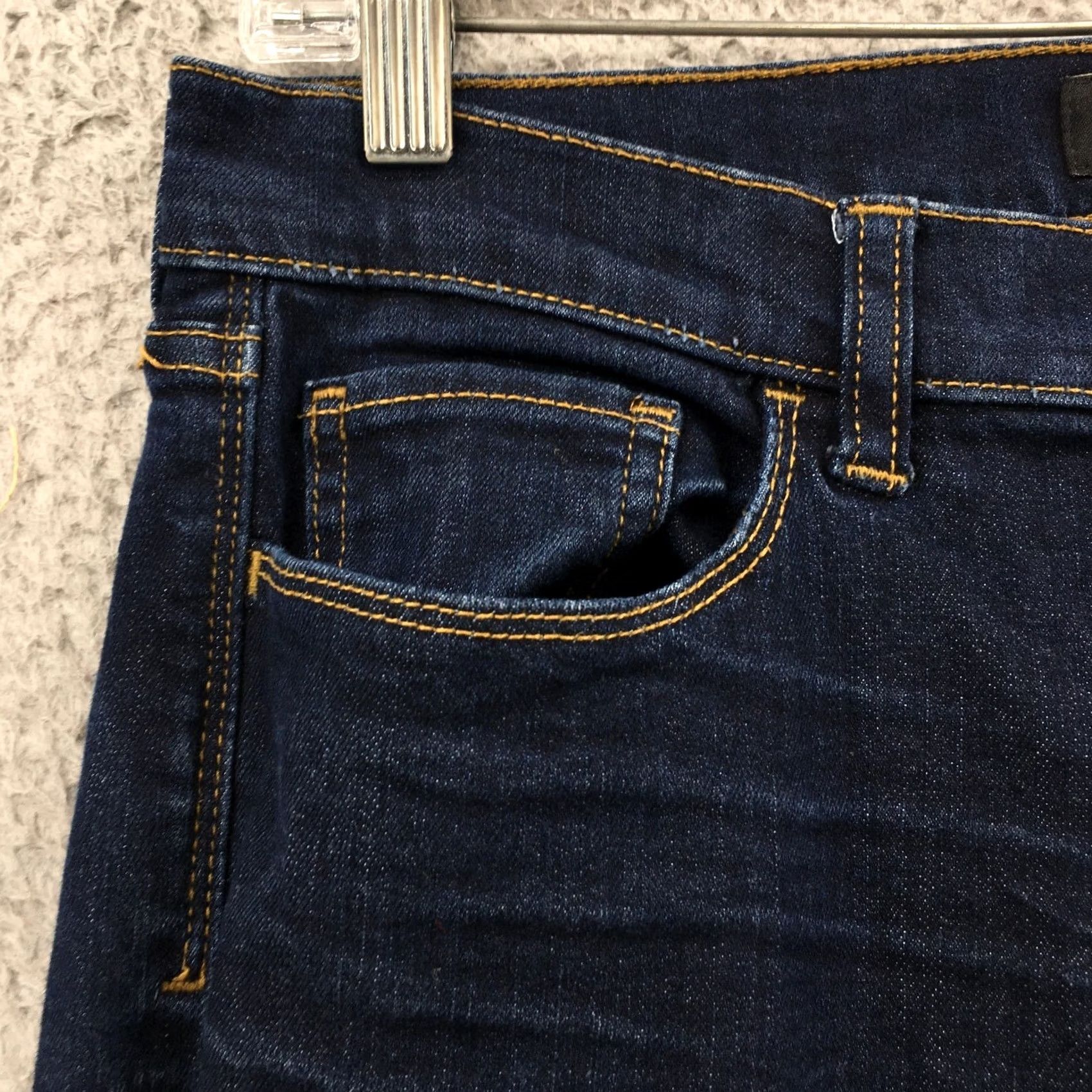 Banana Republic Banana Republic Skinny Jeans Womens 8P Blue Dark Wash Denim Jeans Size 30" / US 8 / IT 44 - 4 Thumbnail