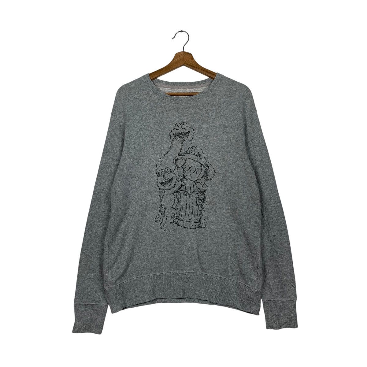Uniqlo Uniqlo Sesame Street Crewneck Sweatshirt Size US M / EU 48-50 / 2 - 1 Thumbnail