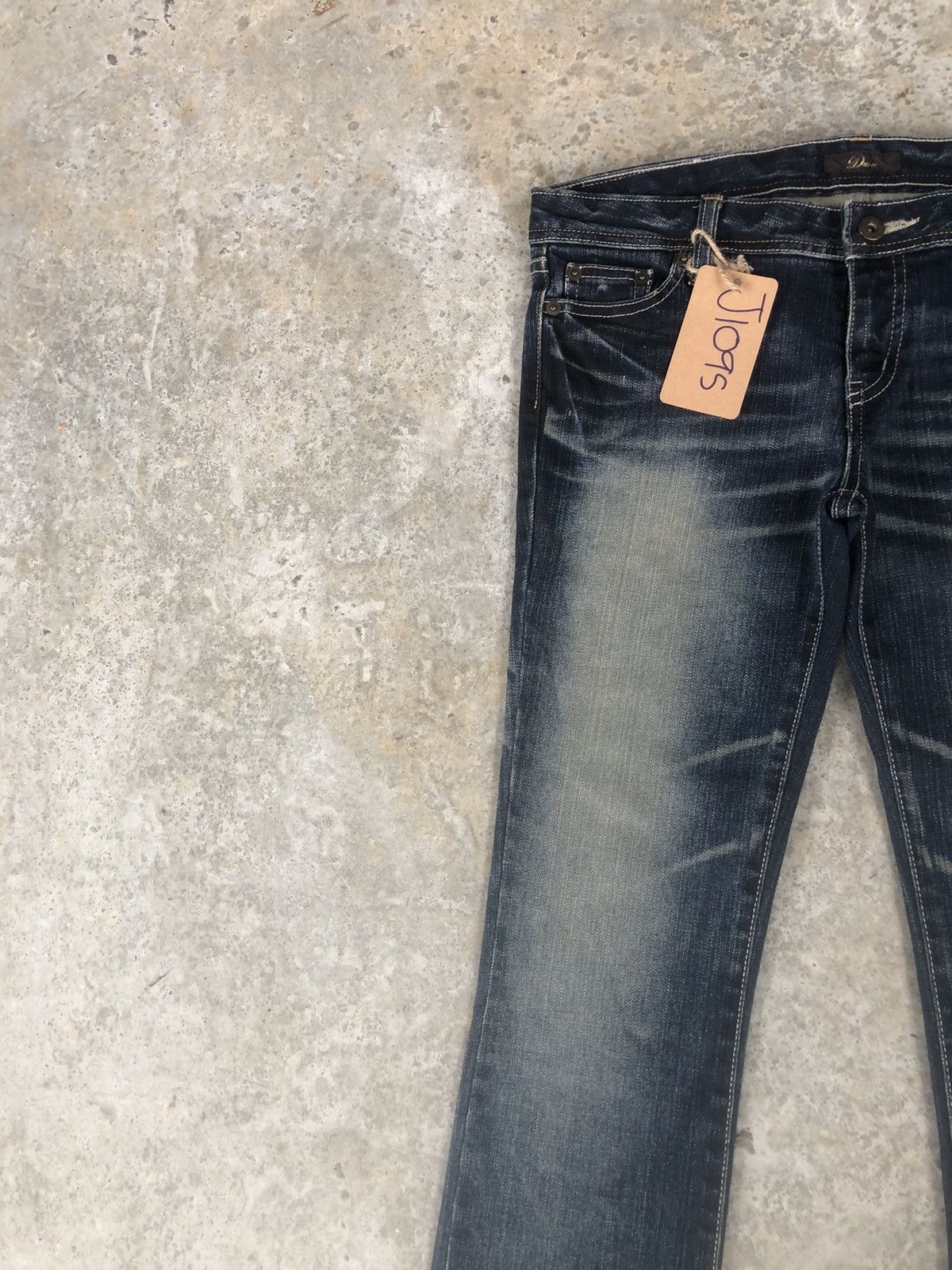 If Six Was Nine Japanese Durer Flared Jeans Distressed Jeans Size US 31 - 4 Thumbnail