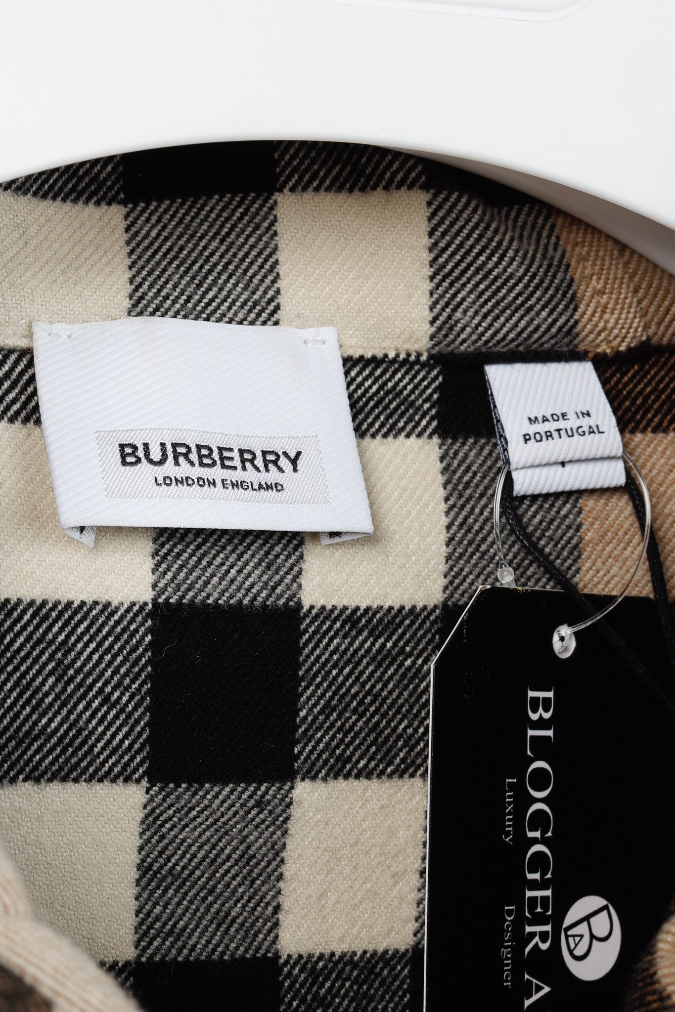 Burberry Burberry Melodie Camel Cotton Check-Hood Oversized Hoodie Size S / US 4 / IT 40 - 4 Thumbnail