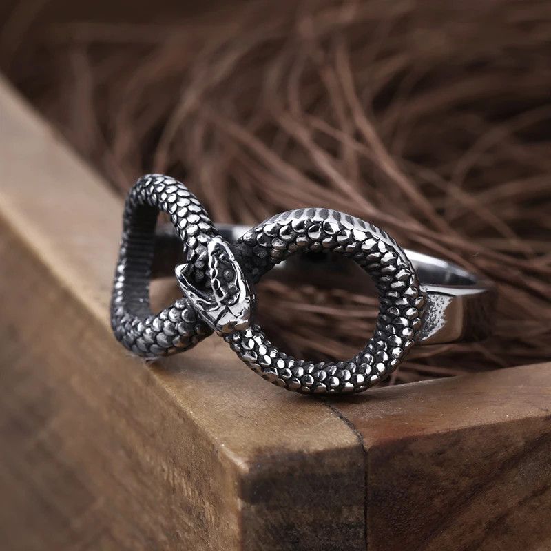 Japanese Brand × Jewelry × Vintage Punk Snake Ring Size ONE SIZE - 1 Thumbnail