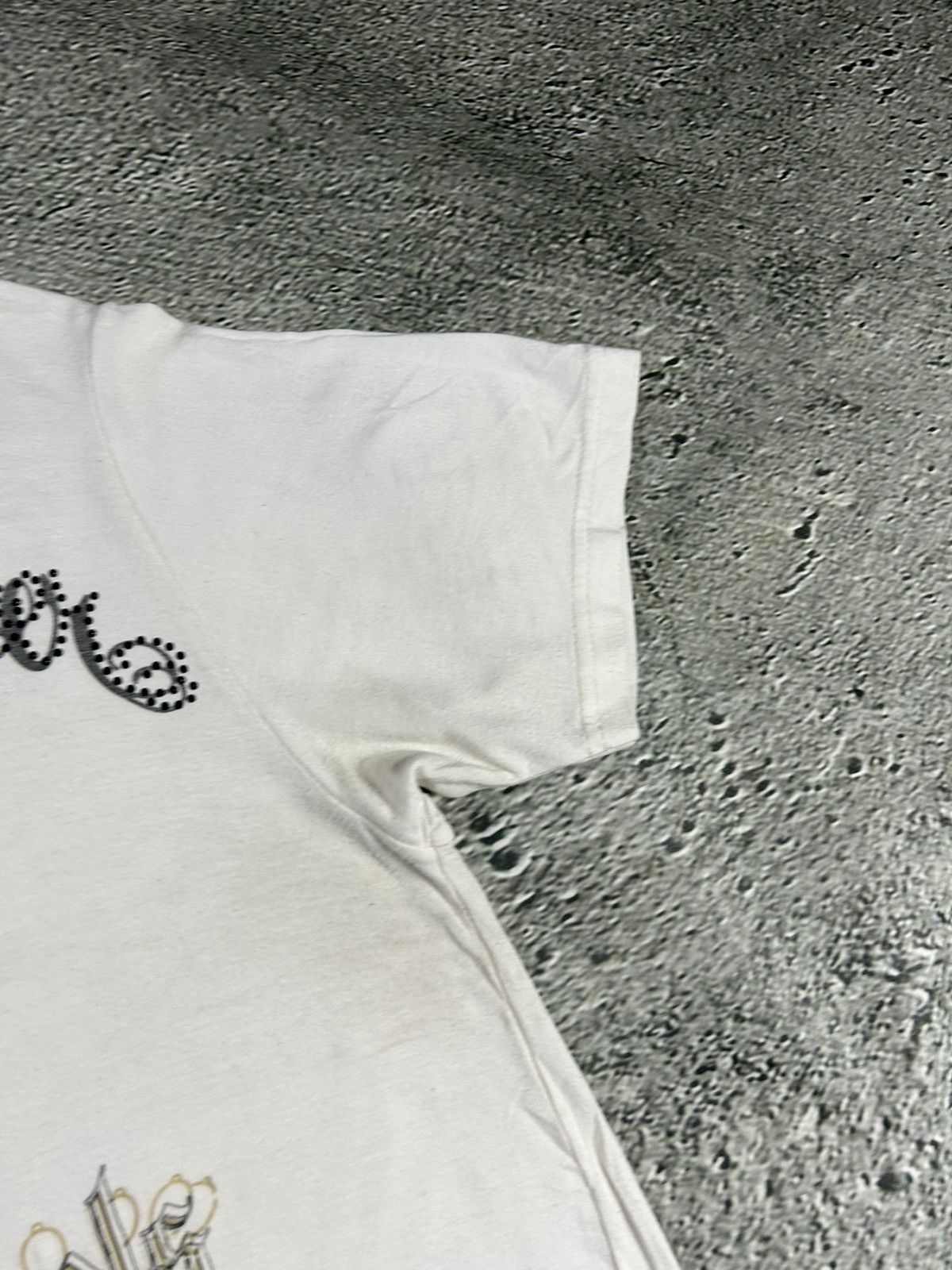 Christian Audigier × Ed Hardy × Vintage Ed Hardy Christian Audigier vintage white T-shirt big logo Size US M / EU 48-50 / 2 - 5 Thumbnail