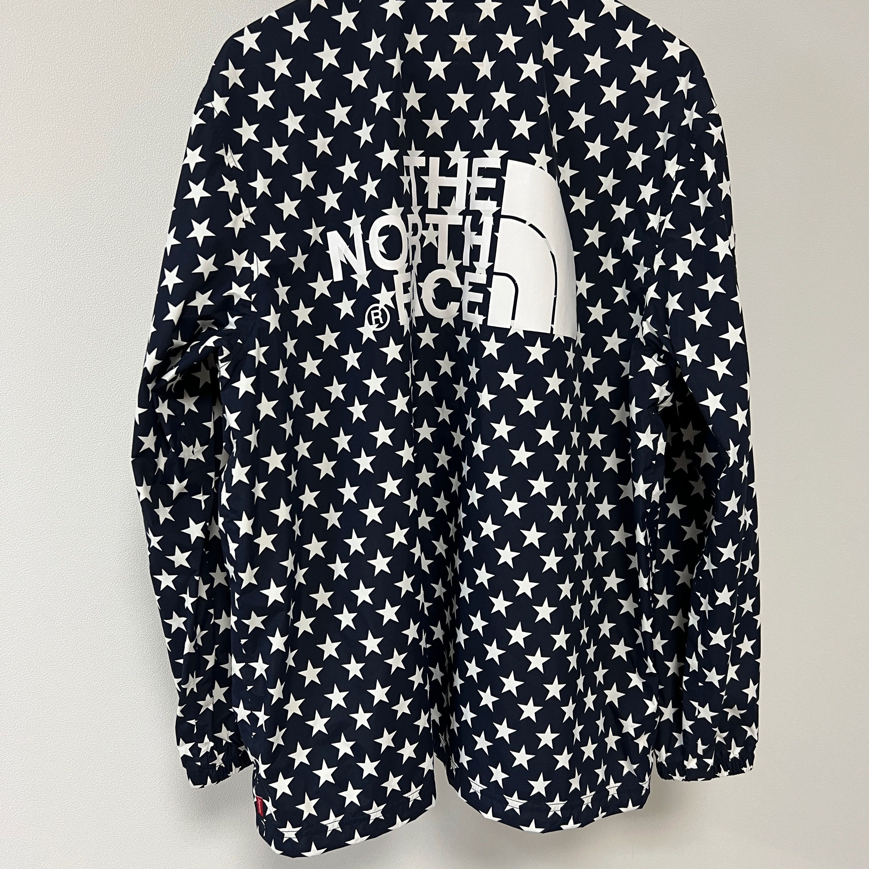 Supreme × The North Face Supreme The North Face SS15 Navy Star Coach Jacket Size US XL / EU 56 / 4 - 6 Thumbnail