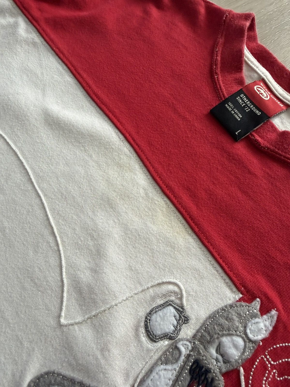 Ecko Unltd. Vintage Ecko Embroidered Rare Rhino Logo Sz LThrashed Size US L / EU 52-54 / 3 - 3 Thumbnail
