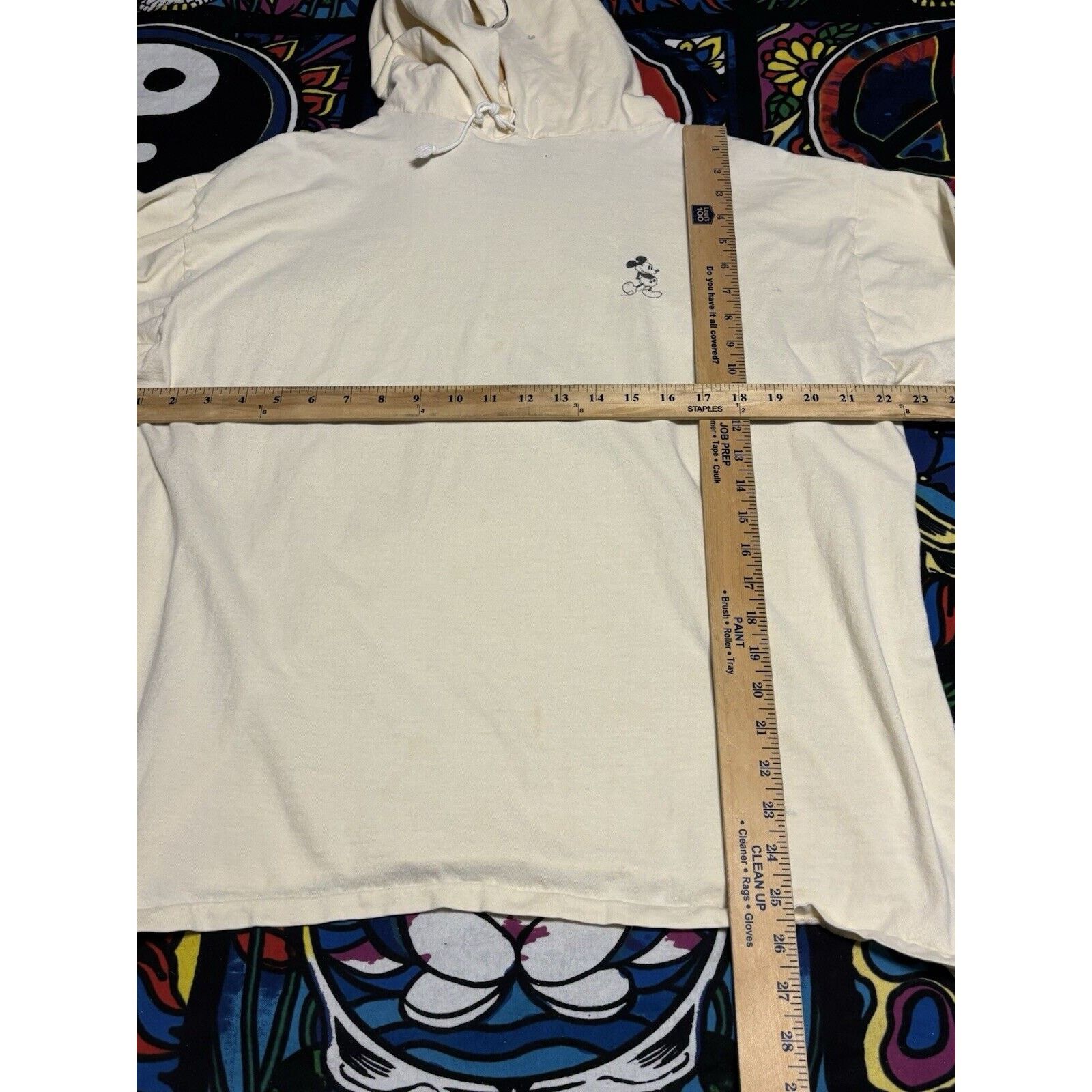 Other Vintage 70s 80s disney world tan beige spellout hoodie Sz XL Size US XL / EU 56 / 4 - 13 Thumbnail