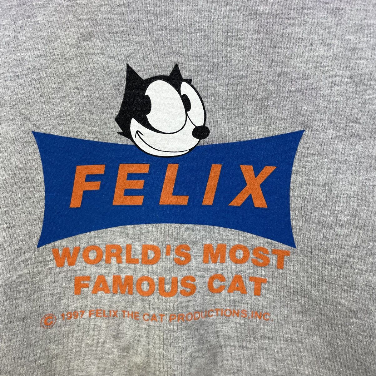 Felix 💥Vintage 90s Felix The Cat Cartoon Crewneck Pullover Size US M / EU 48-50 / 2 - 5 Thumbnail