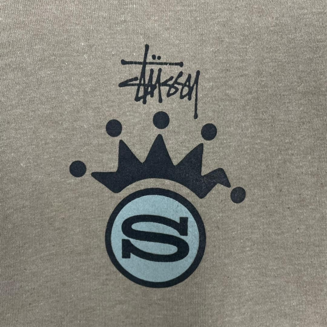 Stussy Vintage USA Stussy Chest Logo Miror Print Boxy Sweatshirt Size US S / EU 44-46 / 1 - 8 Thumbnail