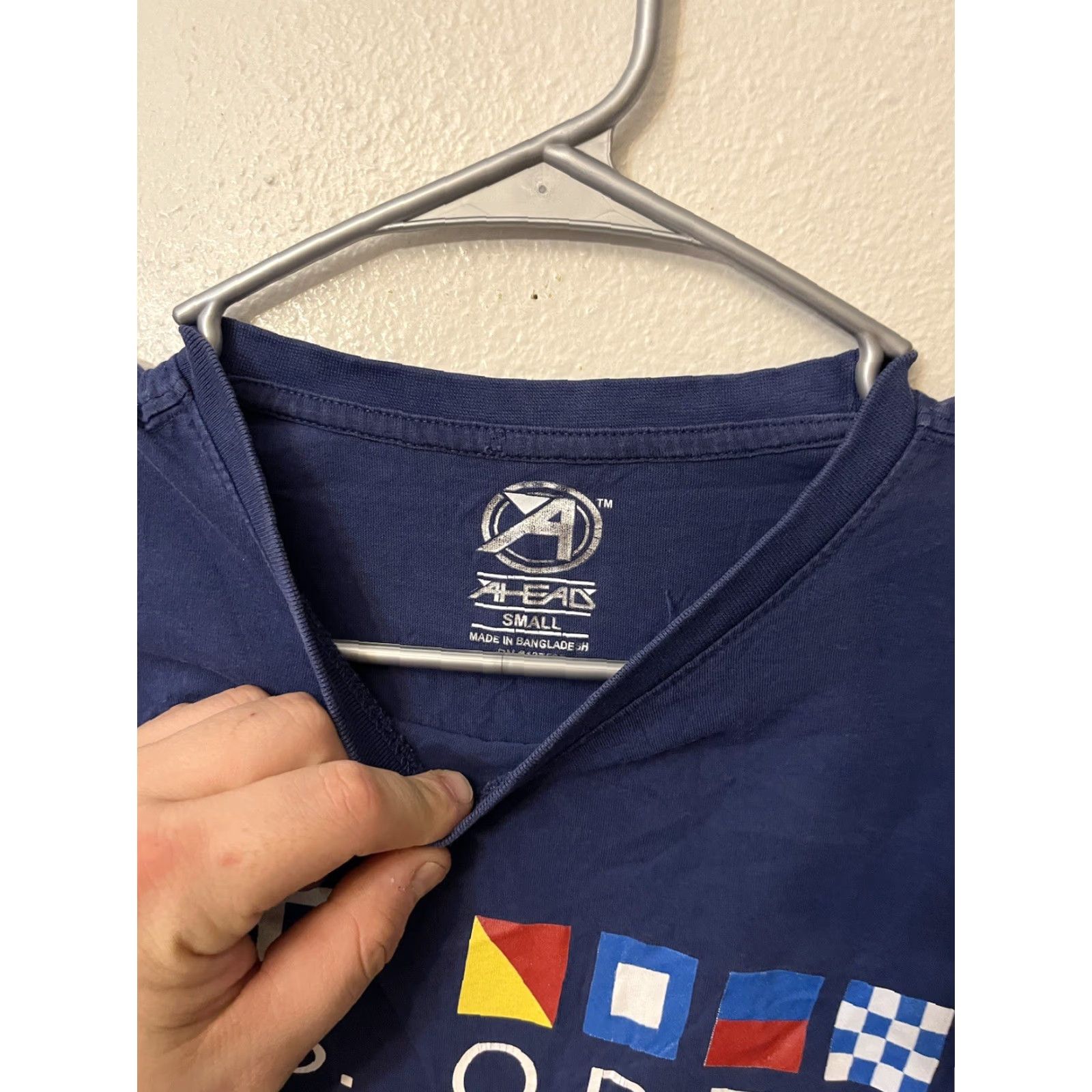 Vintage 2018 US Open Ahead Blue Long Sleeve T-Shirt S PGA Shinnecock Hills Mens Regular Size S Blue Golf Shirt Size US S / EU 44-46 / 1 - 2 Thumbnail