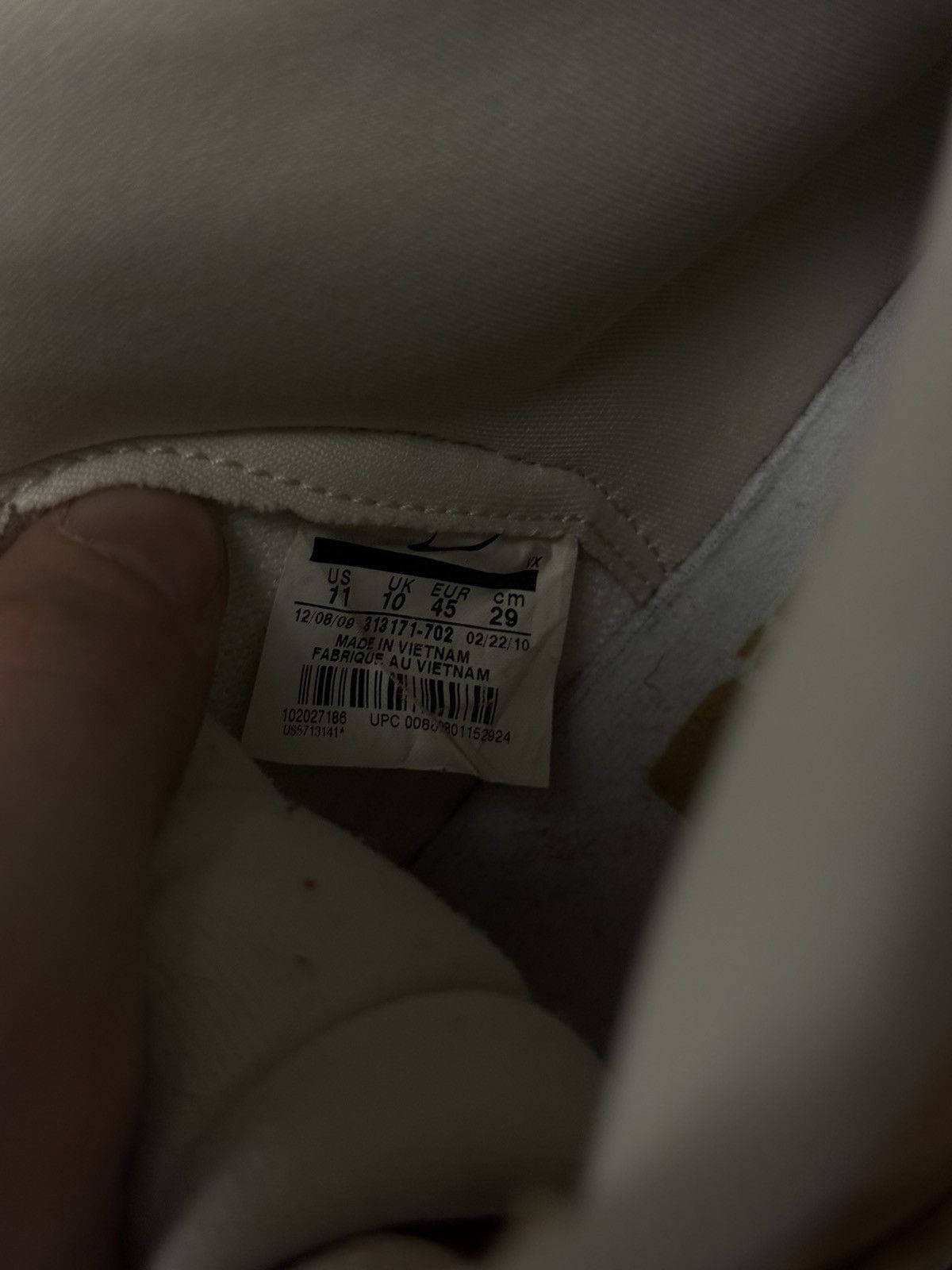 Nike Size 11- Nike SB Dunk High Premium Koston 2010 (313171- 702) Size US 11 / EU 44 - 13 Thumbnail