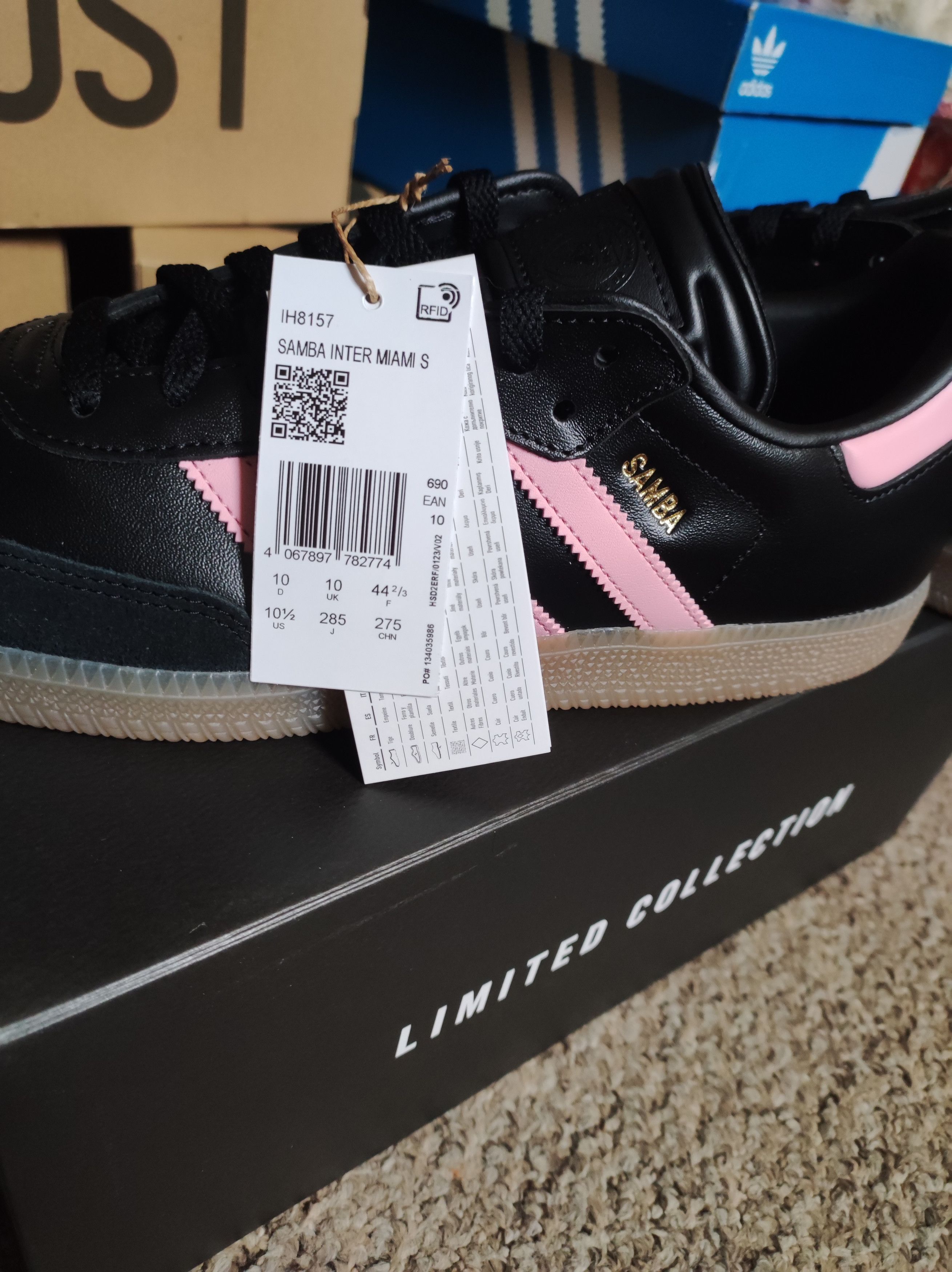 Adidas Adidas samba inter miami fc Lionel Messi us 10.5 black Size US 10.5 / EU 43-44 - 7 Thumbnail
