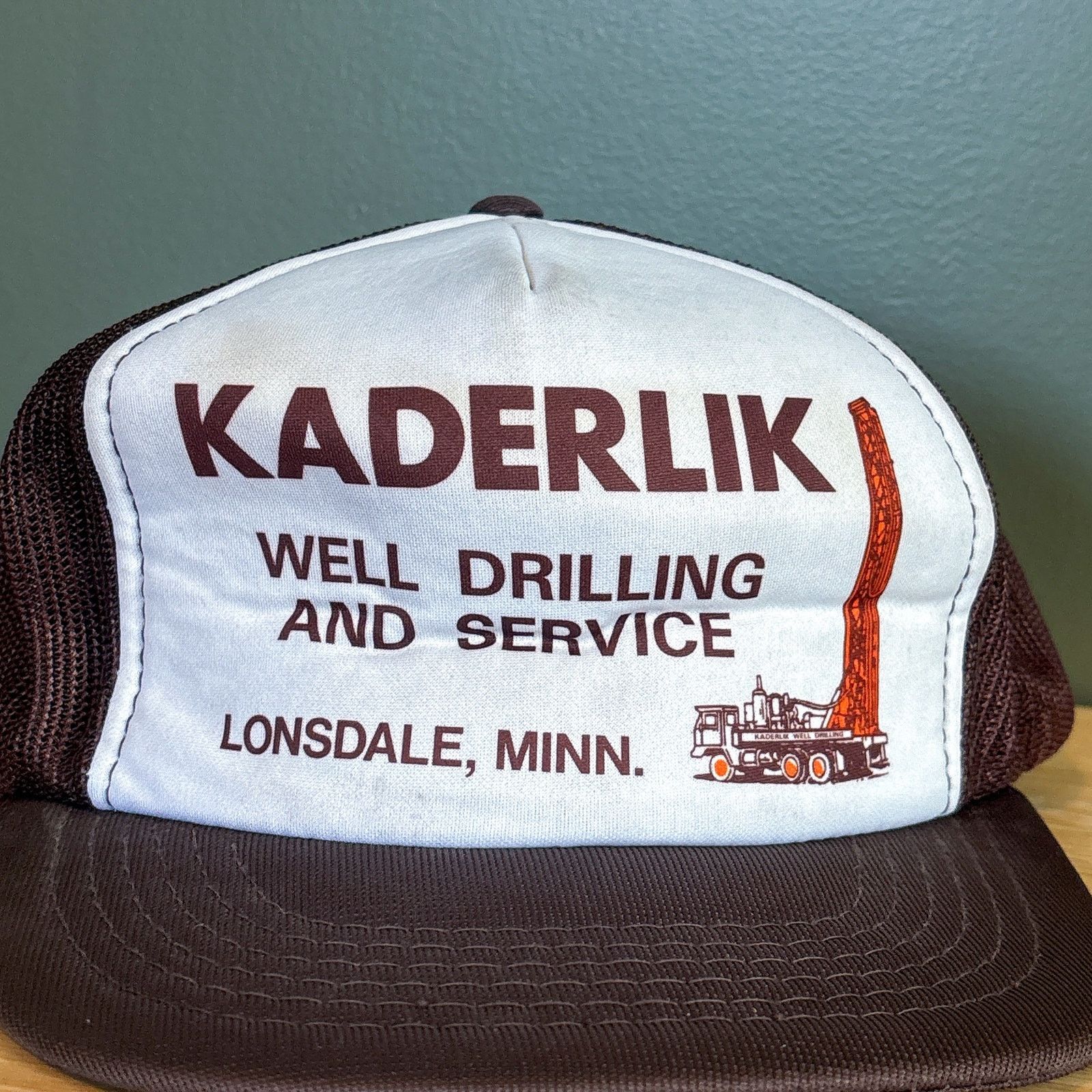 Other Vintage Kaderlik Well Drilling Lonsdale MN SnapBack Hat Size ONE SIZE - 2 Thumbnail