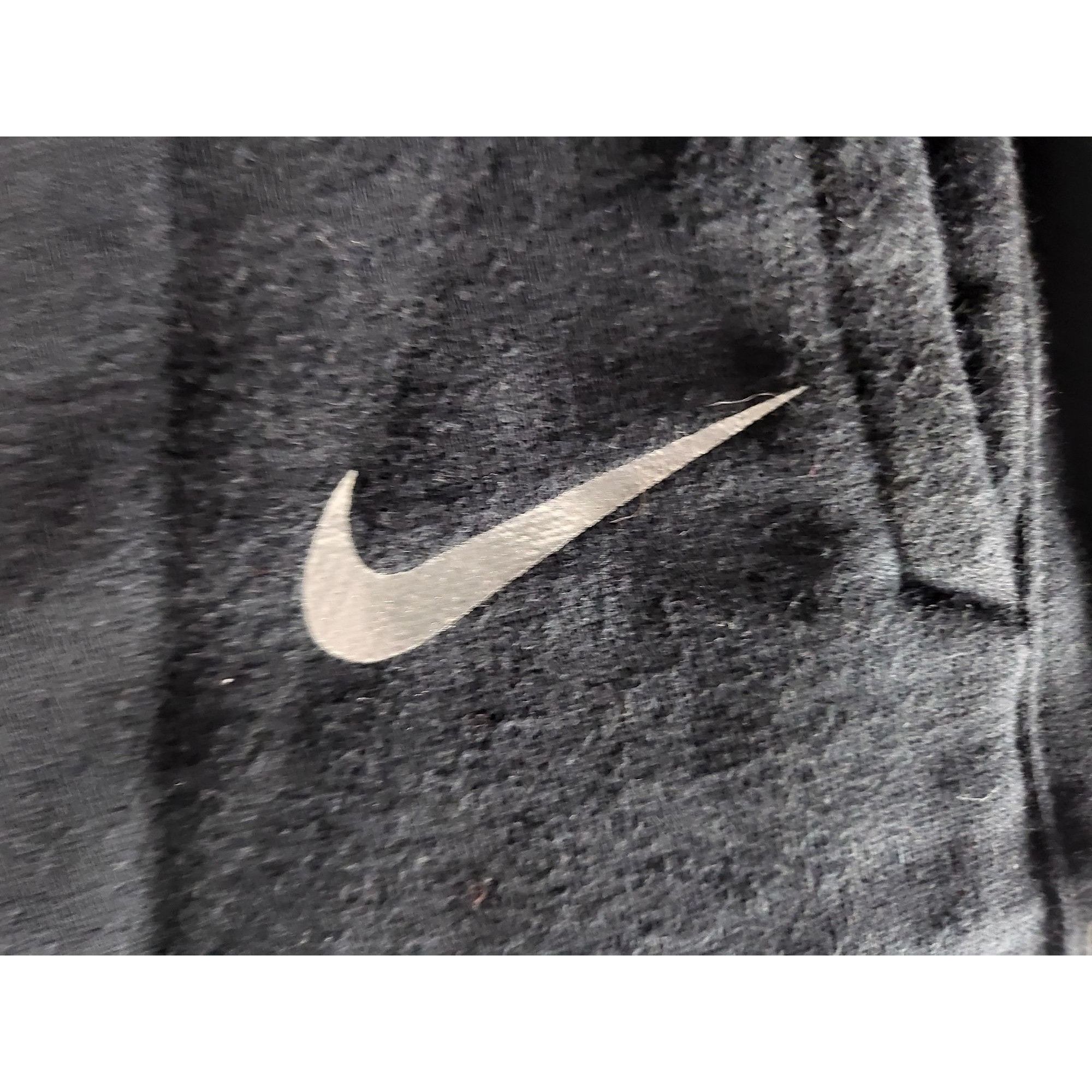 Nike Nike Ankle Crop Sweatpants Women Sz M Black Pockets Logo Cas Size 28" / US 6 / IT 42 - 8 Thumbnail