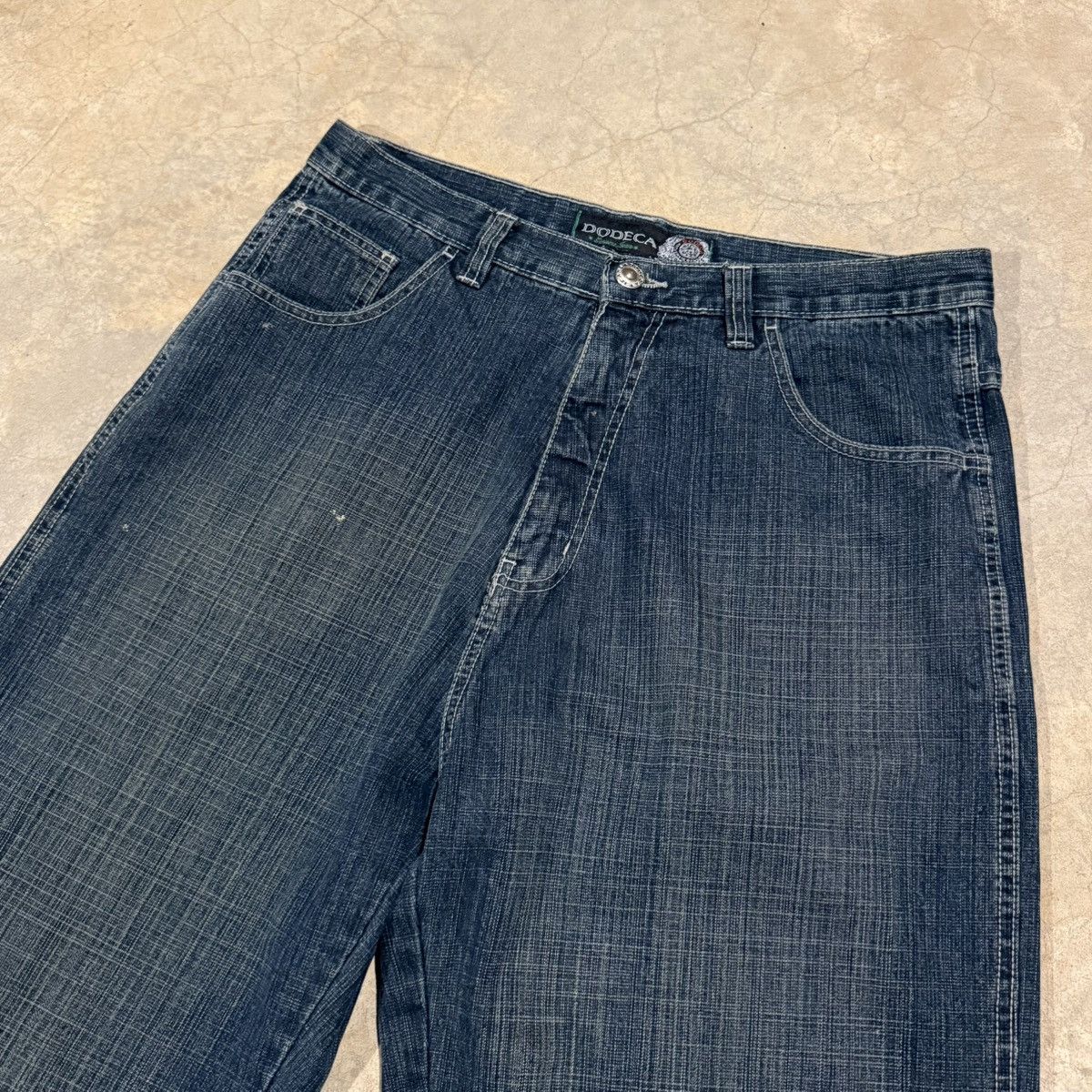 Vintage Vtg 2000s Baggy Mudwash Faded Jeans ERD Grunge Southpole Y2K Size US 35 - 4 Thumbnail