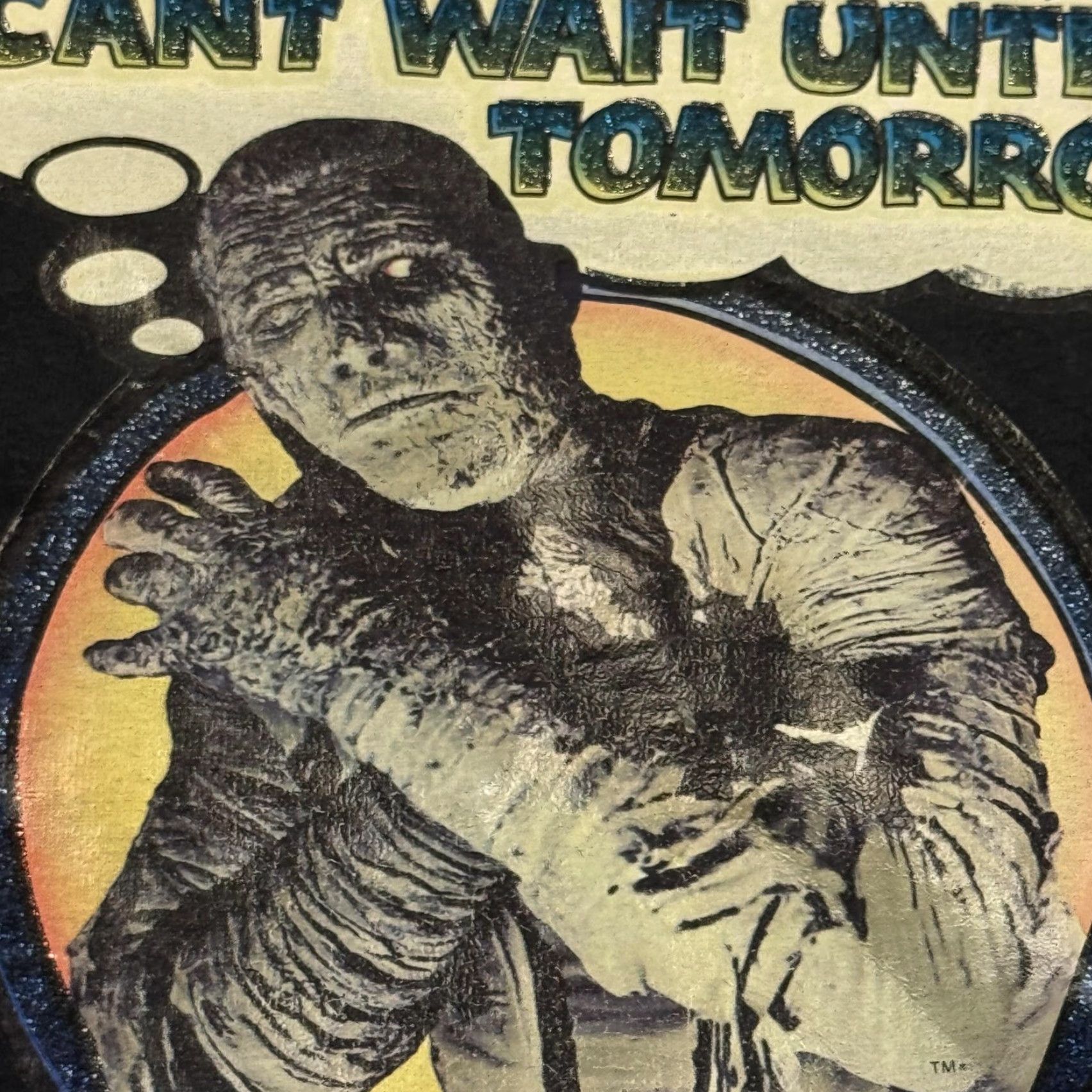 Fruit Of The Loom VINTAGE The Mummy Shirt Mens S Black Graphic Horror 90s Universal Monsters T-Shirt Crew Neck Short Sleeve Cotton Polyester FolkFruit of the Loom Size US S / EU 44-46 / 1 - 3 Thumbnail