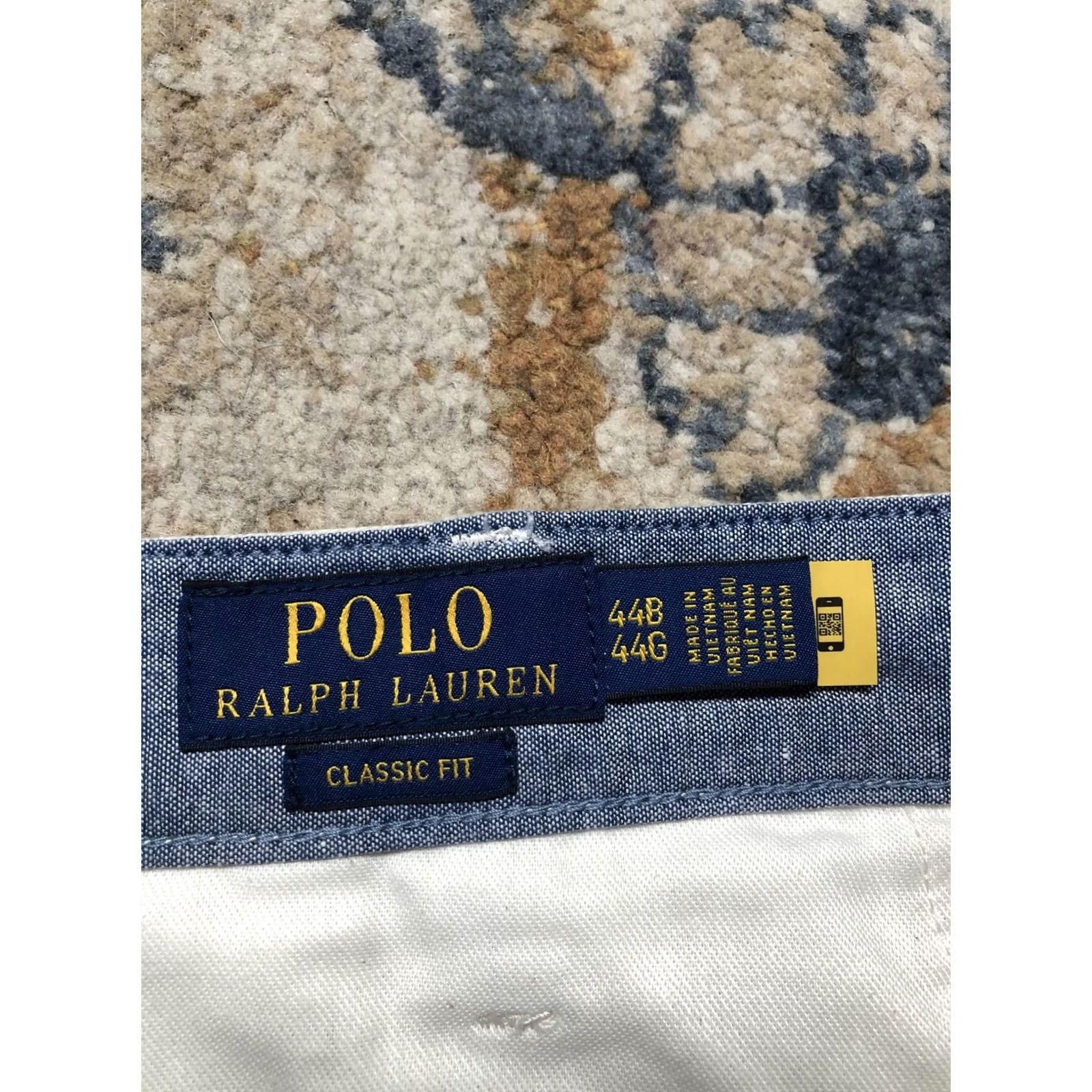 Polo Ralph Lauren Polo Ralph Lauren Shorts Mens 44 Beige Classic Fit Chino 9 Inseam Casual Summer Size US XXL / EU 58 / 5 - 7 Thumbnail