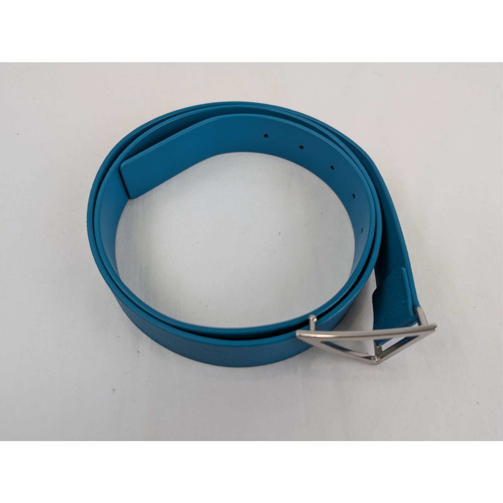 Bottega Veneta o1rshd1 Size: 110/ Cintura Grainy Light Calf Belt in Blaster Size 44 - 12 Thumbnail