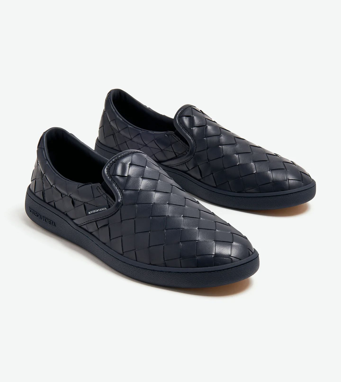 Bottega Veneta BOTTEGA VENETA Sawyer full black intrecciato sneakers 8 41 q Size US 8 / EU 41 - 1 Thumbnail