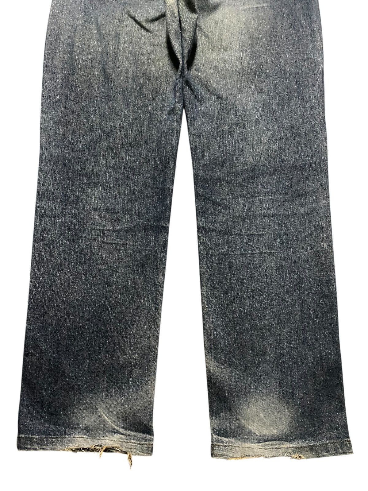 Junya Watanabe Vintage Japanese Brand Edwin Us Classic Distressed Jeans Size US 34 / EU 50 - 6 Thumbnail