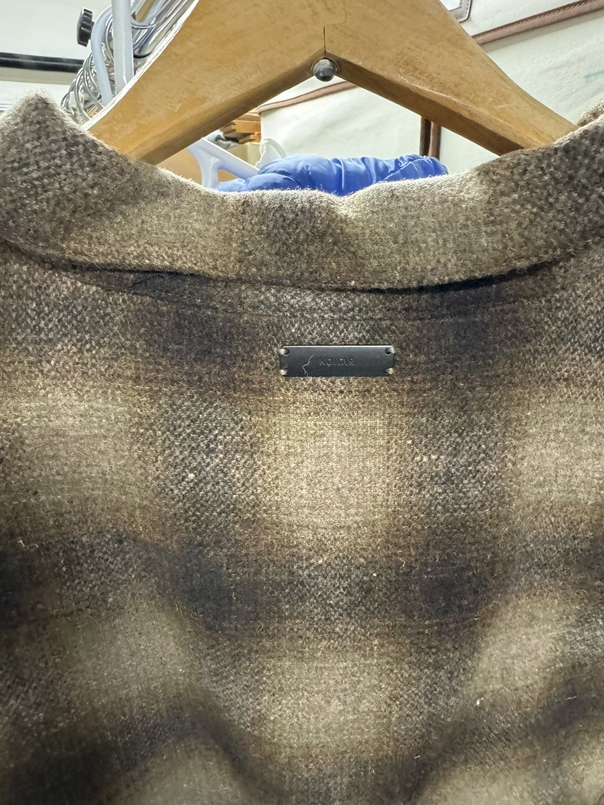Designer × Kollar Clothing Kollar clothing brown flannel Size US XL / EU 56 / 4 - 4 Thumbnail