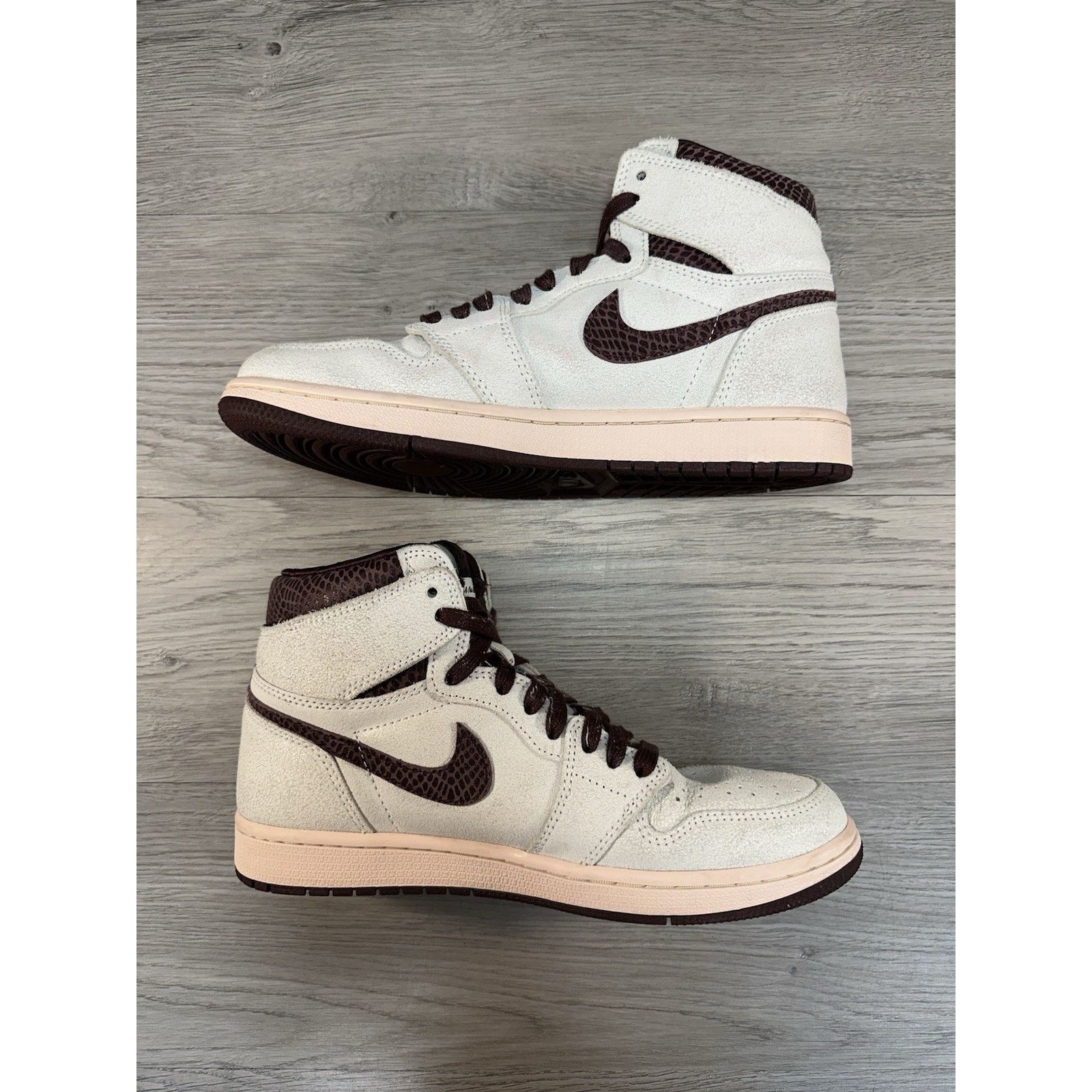 A Ma Maniere × Jordan Brand Jordan 1 OG x A Ma Maniere High Airness - Size 8.5 Size US 8.5 / EU 41-42 - 3 Thumbnail