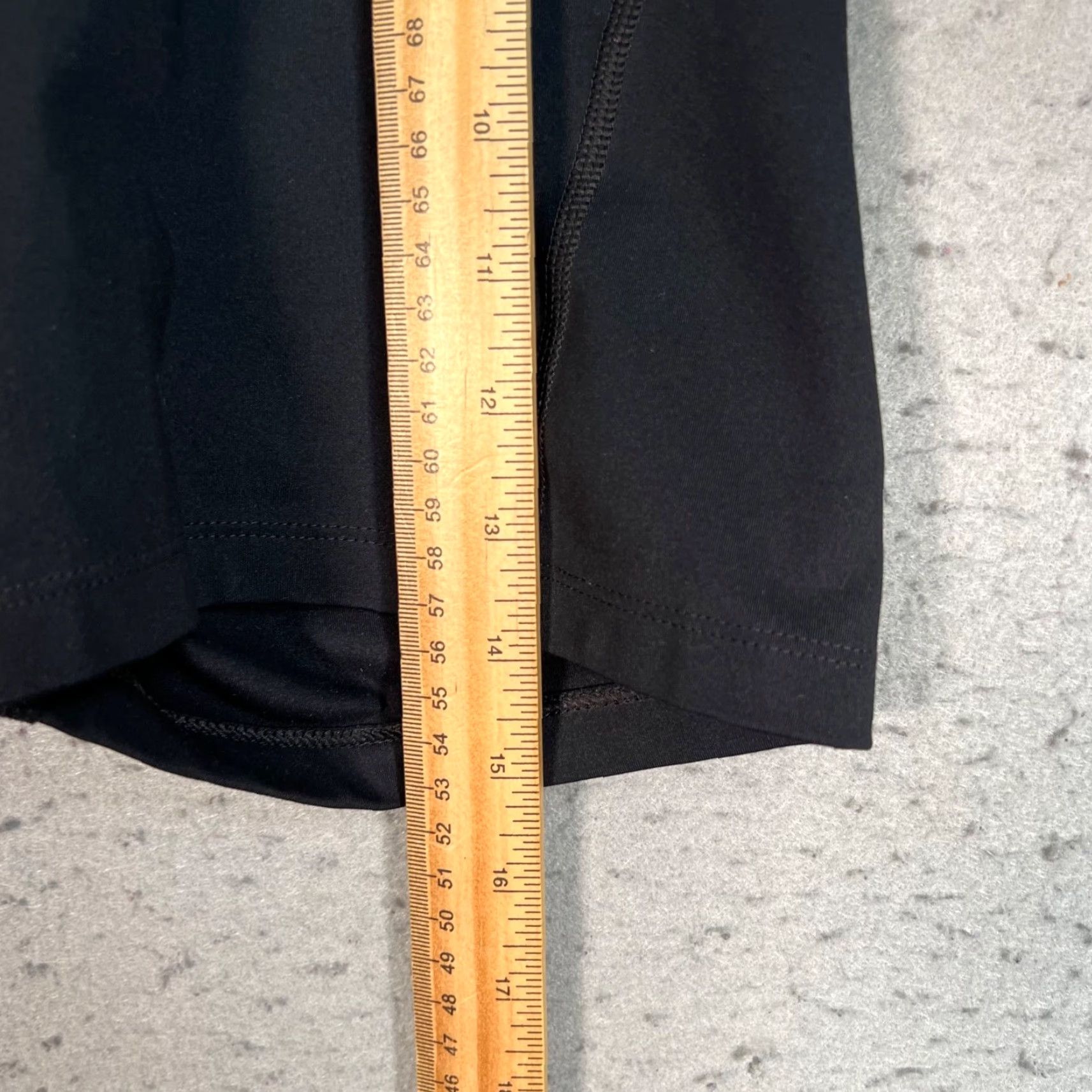 Girlfriend Collective Girlfriend Collective Womens Size Small Black High-Waisted Biker Shorts Size 28" / US 6 / IT 42 - 5 Thumbnail