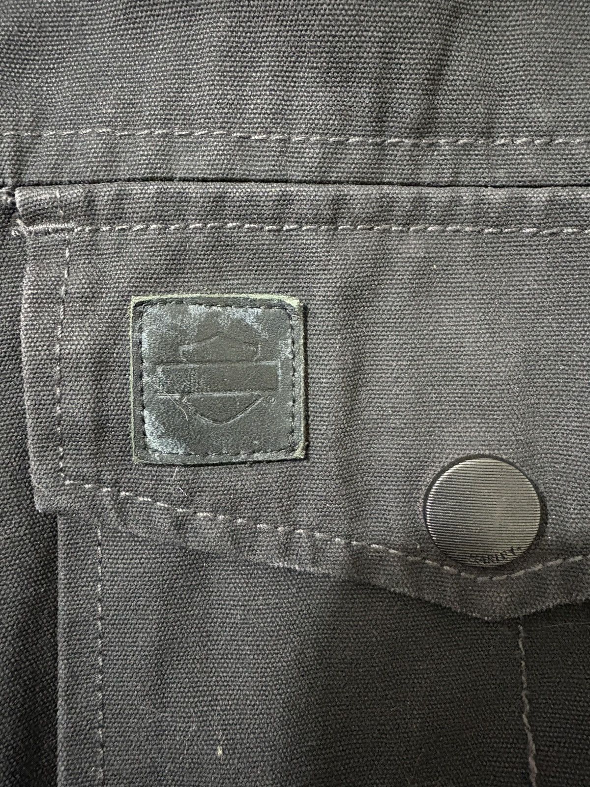 Harley Davidson VTG Harley Davidson Denim bikers Jacket Size US M / EU 48-50 / 2 - 7 Thumbnail