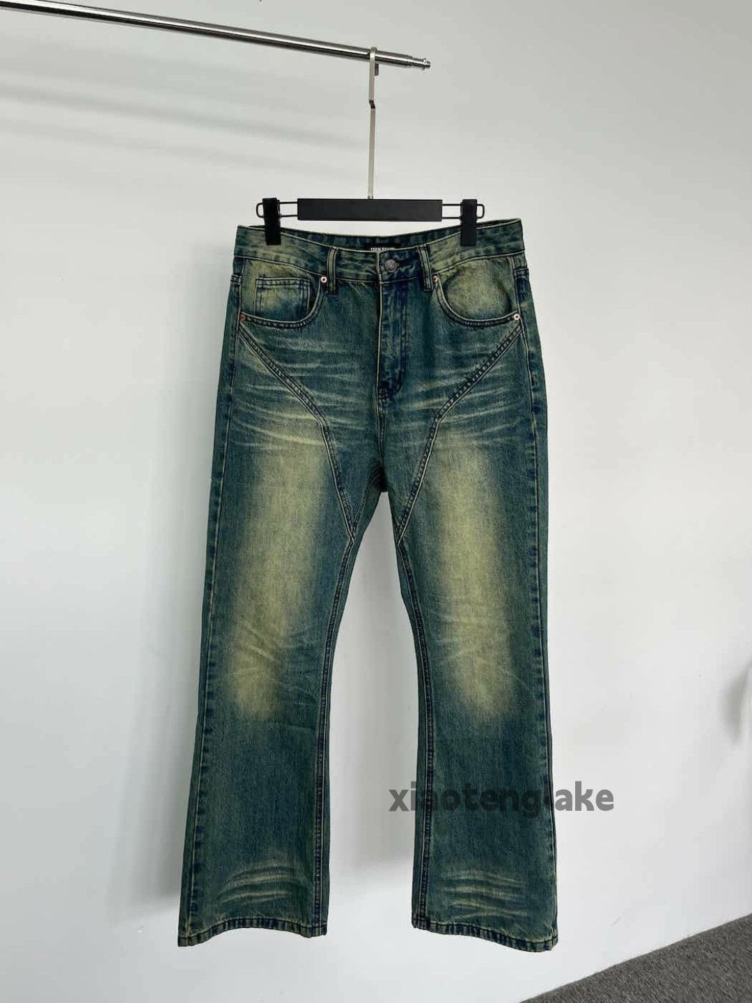 Jean × Vintage washed faded cleanfit yuppie bootcut grunge jeans Size US 32 / EU 48 - 5 Thumbnail