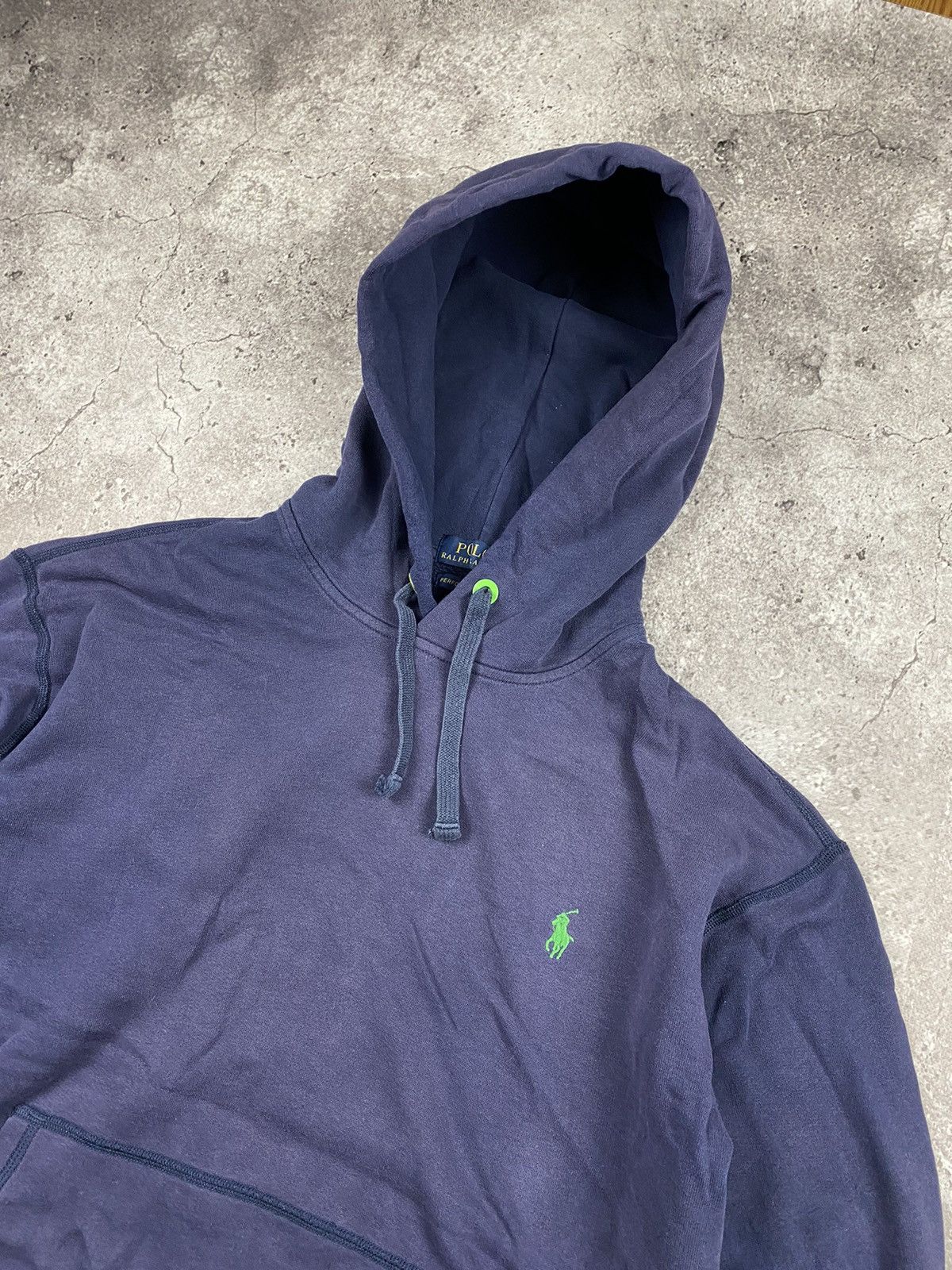 Polo Ralph Lauren × Ralph Lauren × Vintage VINTAGE POLO RALPH LAUREN FADED EMBROIDERED BOXY HOODIE Size US L / EU 52-54 / 3 - 2 Thumbnail