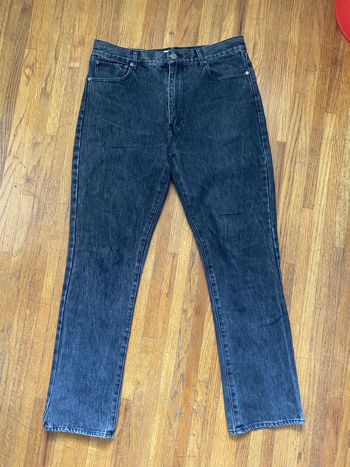 Manresa Manresa Dark Grey Denim Size US 33 - 1 Thumbnail