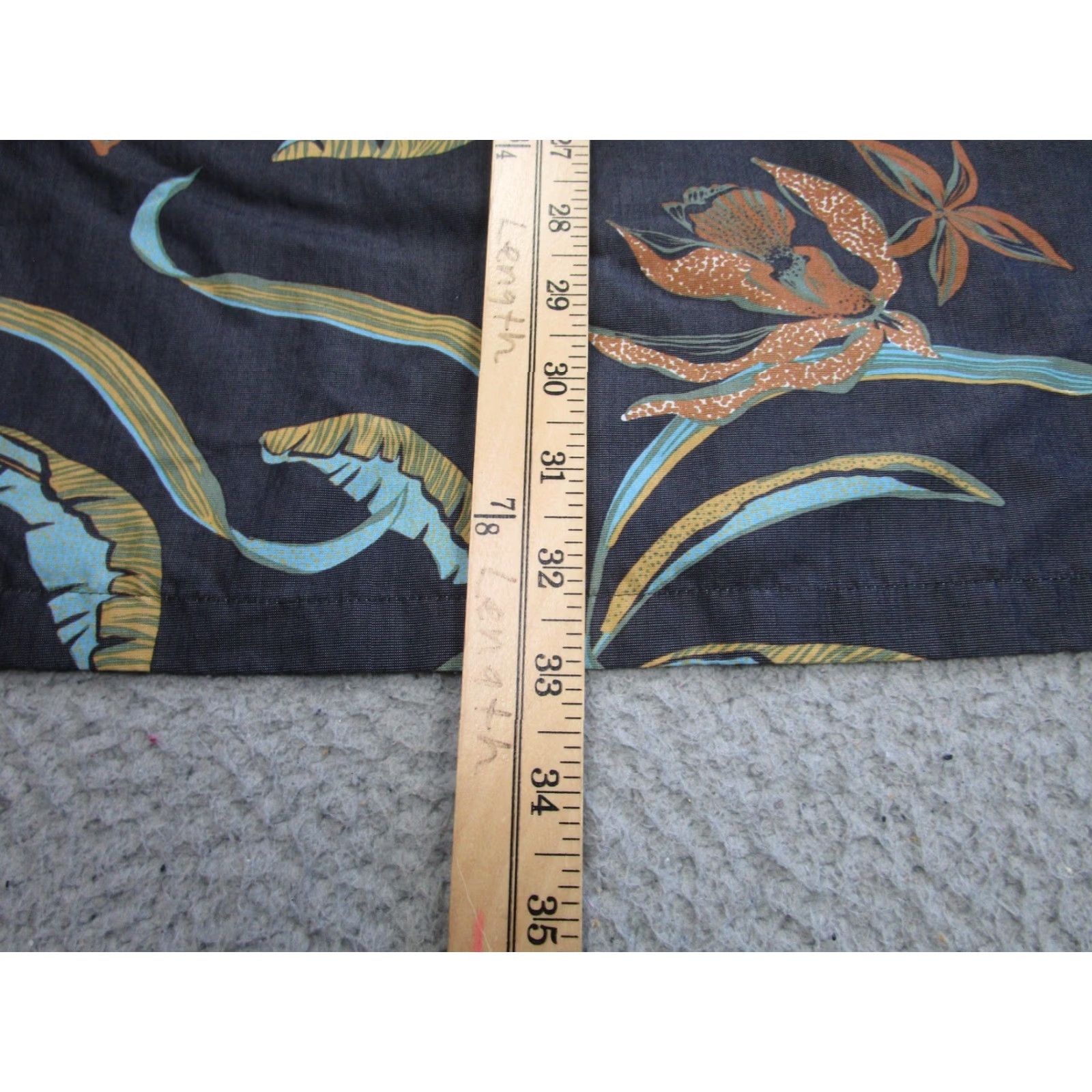 ALOHAS Jack O’Neill Shirt Mens 2XL Black Hawaiian Aloha Floral Button Front Relaxed Size US XXL / EU 58 / 5 - 7 Thumbnail