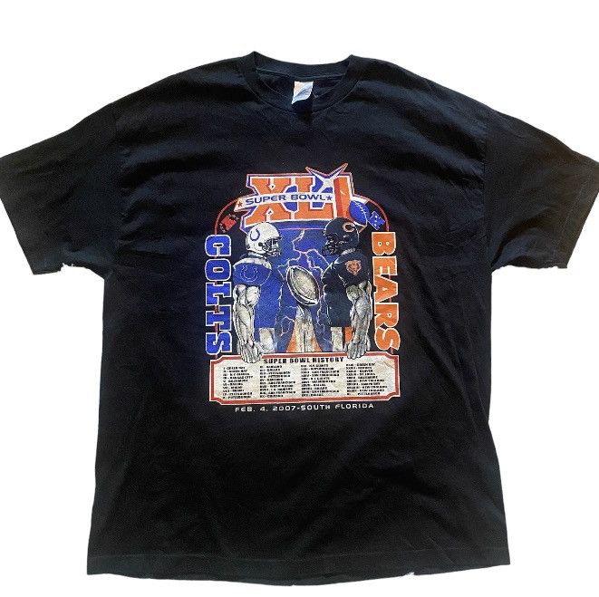 AAA Vintage Super Bowl History Shirt Size US XXL / EU 58 / 5 - 3 Thumbnail