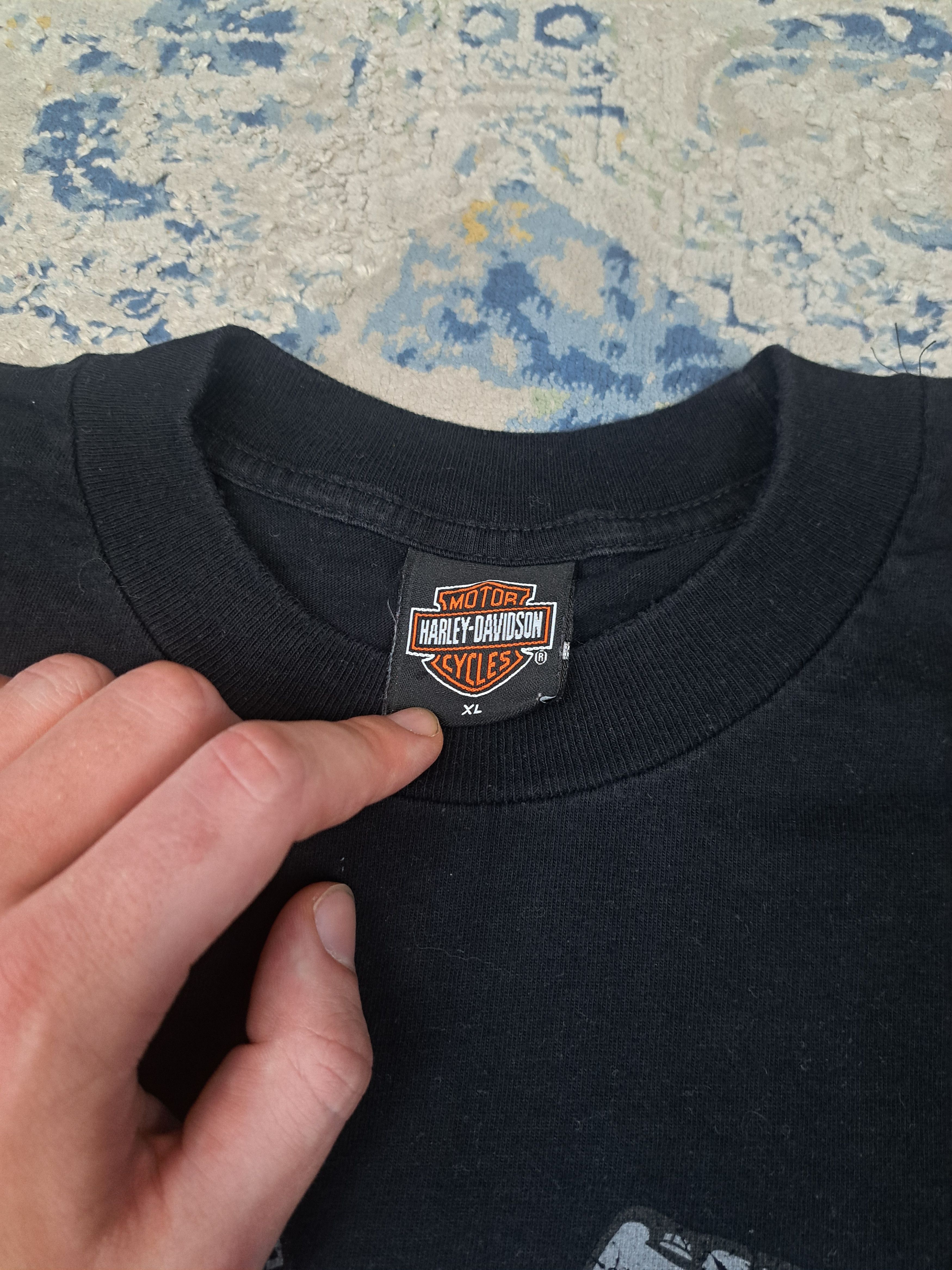 Harley Davidson Vintage 2006 Harley Davidson Big Eagle Tee Motorcycle Size US XL / EU 56 / 4 - 7 Thumbnail
