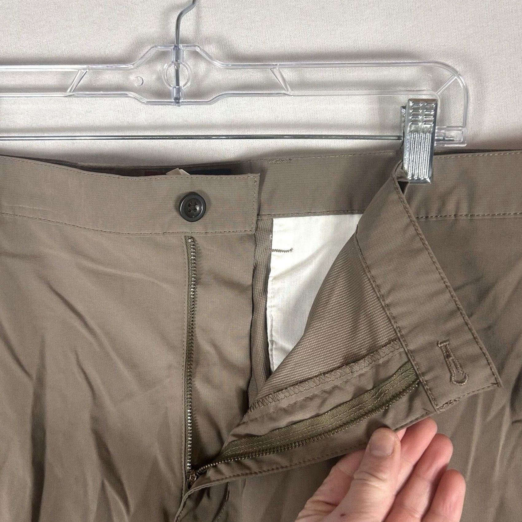 Chaps Chaps Chino Shorts Mens 40 Casual Flat Front 9in Inseam Pockets Stretch Front Flat Front Reg Casual Workwear Mens Size US 40 / EU 56 - 2 Thumbnail