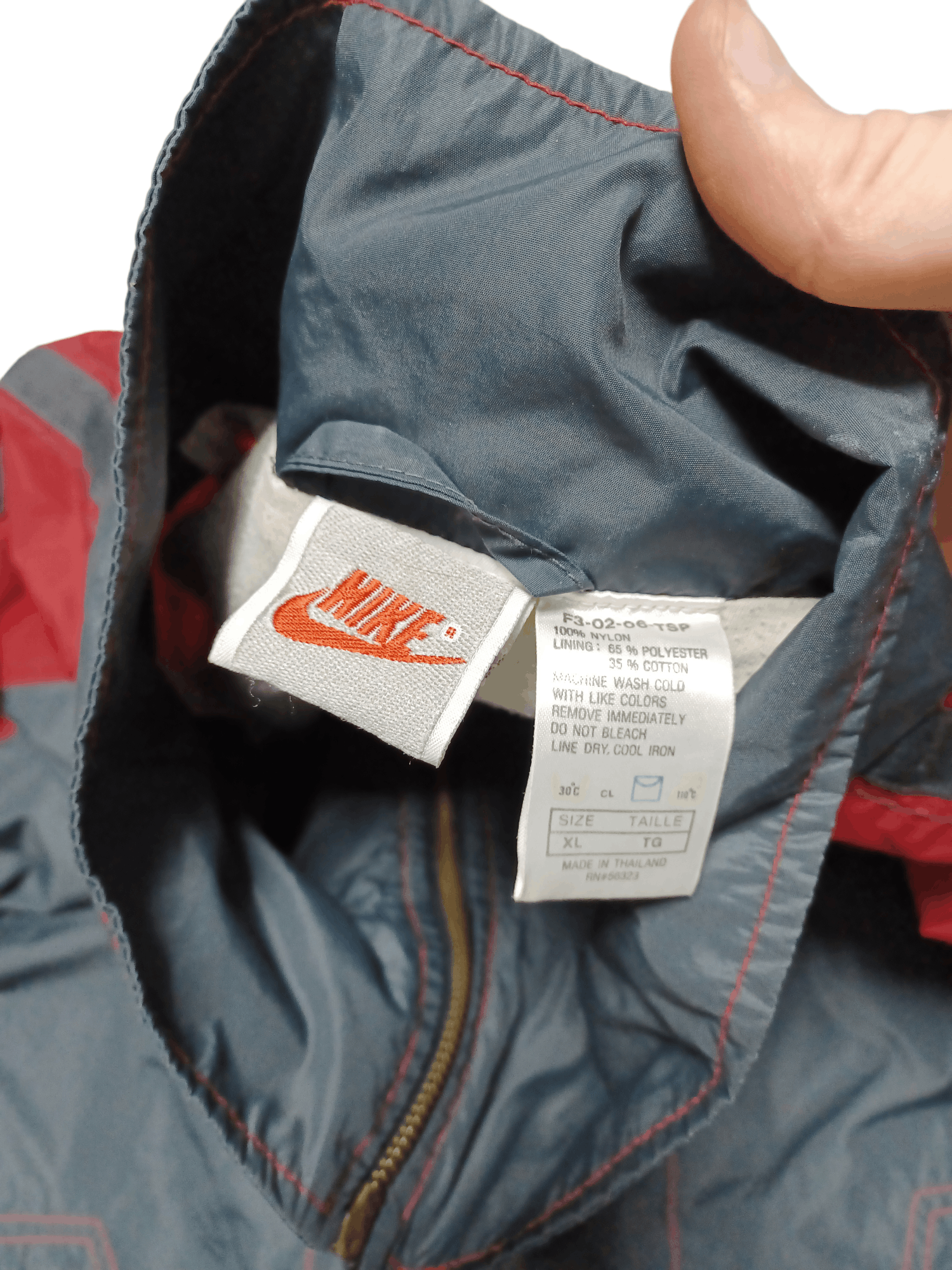 Nike EARLY 90S BIGLOGO NIKE NYLON TRACKING JACKET OVERSIZE Size US XL / EU 56 / 4 - 7 Thumbnail