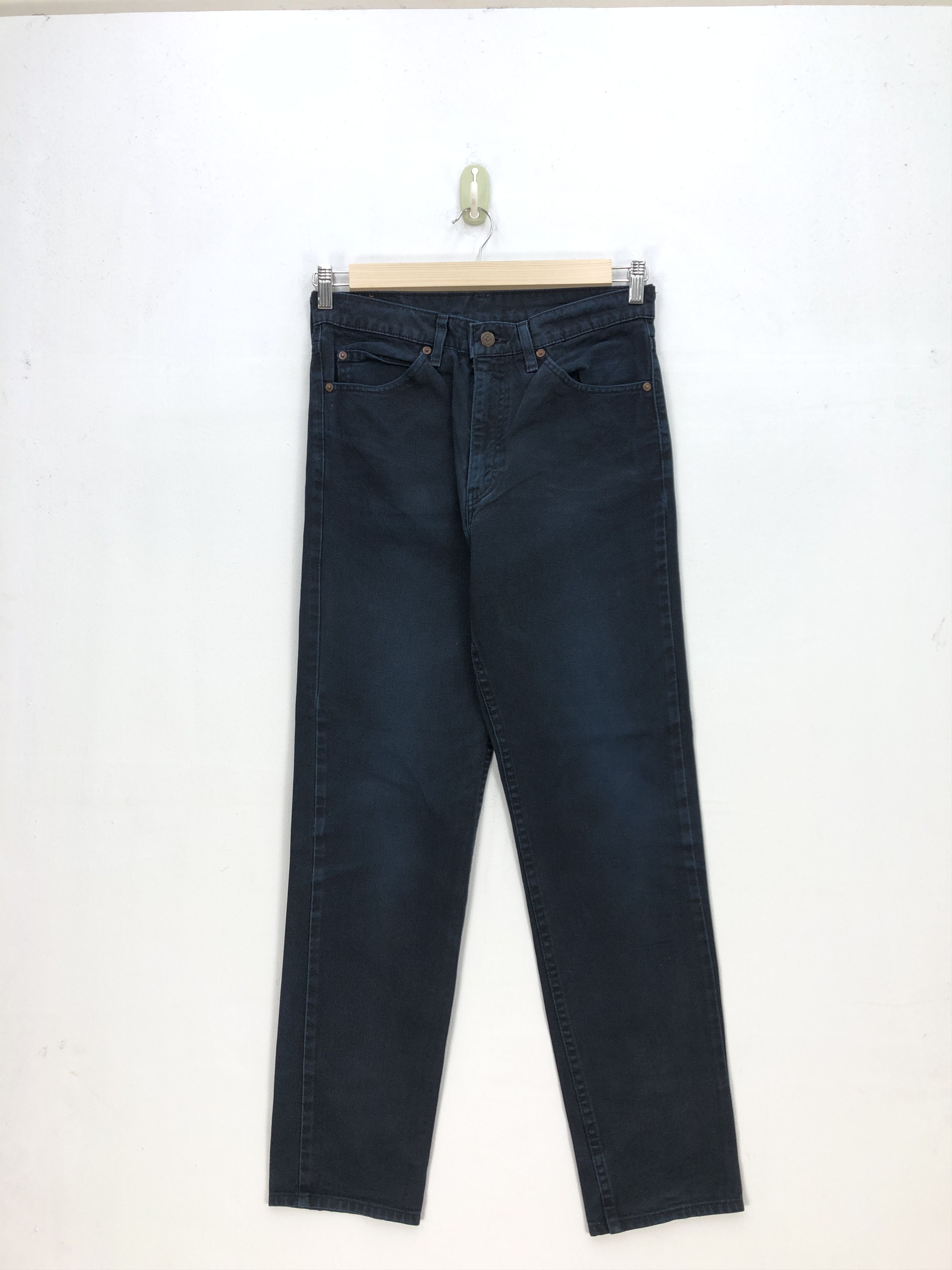 Levi's Vintage Levis Faded Black Jeans Levi's 606 Light Wash Denim Size US 30 / EU 46 - 1 Thumbnail