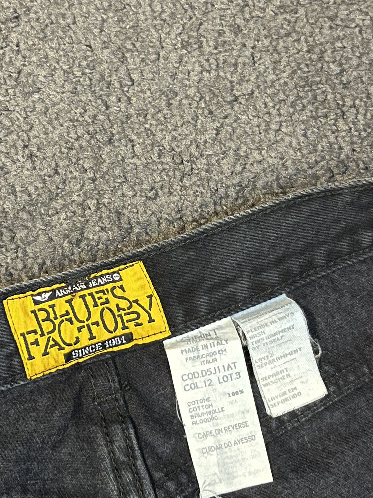 Armani × Vintage Vintage 90s Armani Jeans Size US 31 - 5 Thumbnail